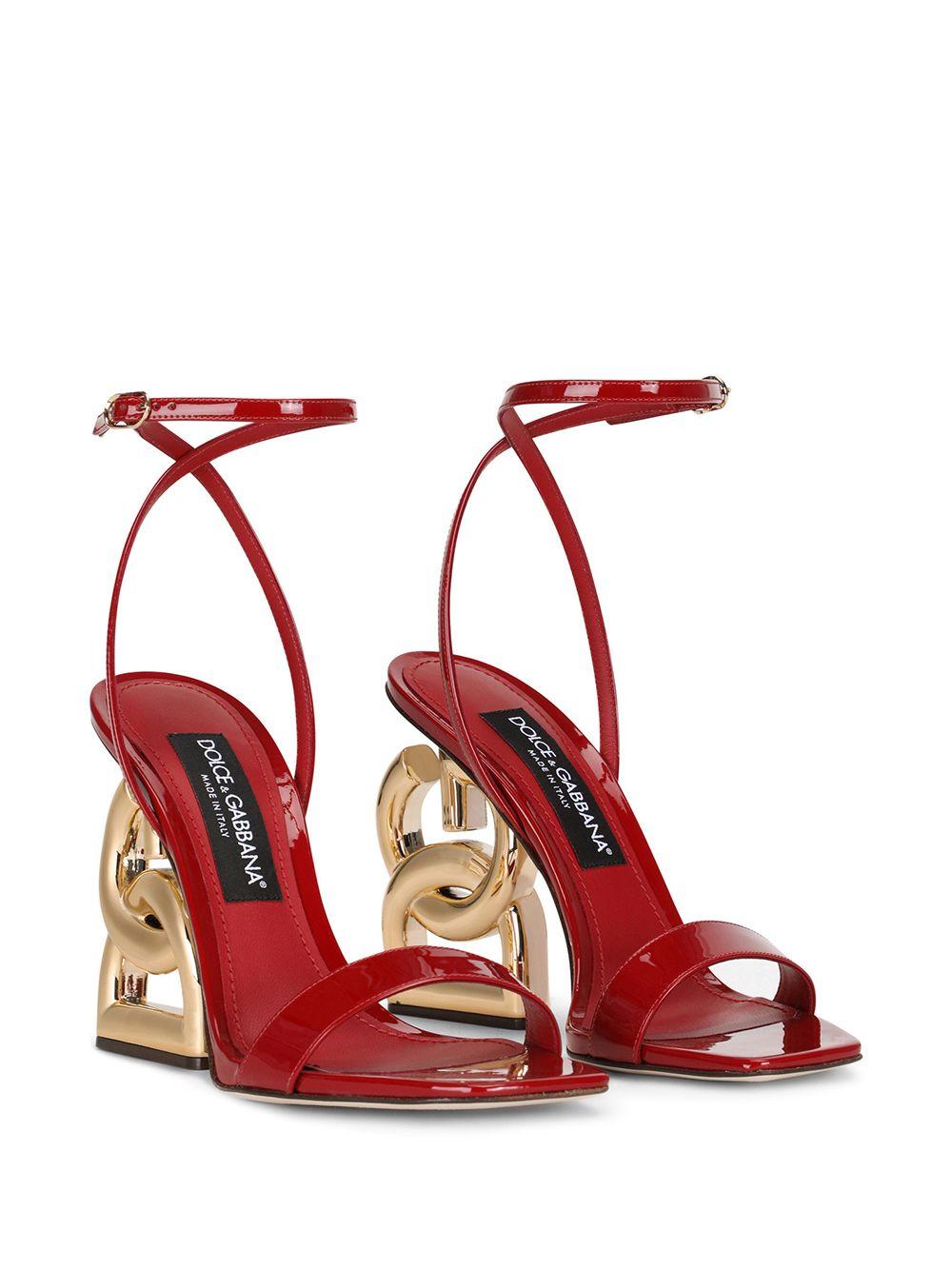 3.5 105mm patent leather sandals Product Image