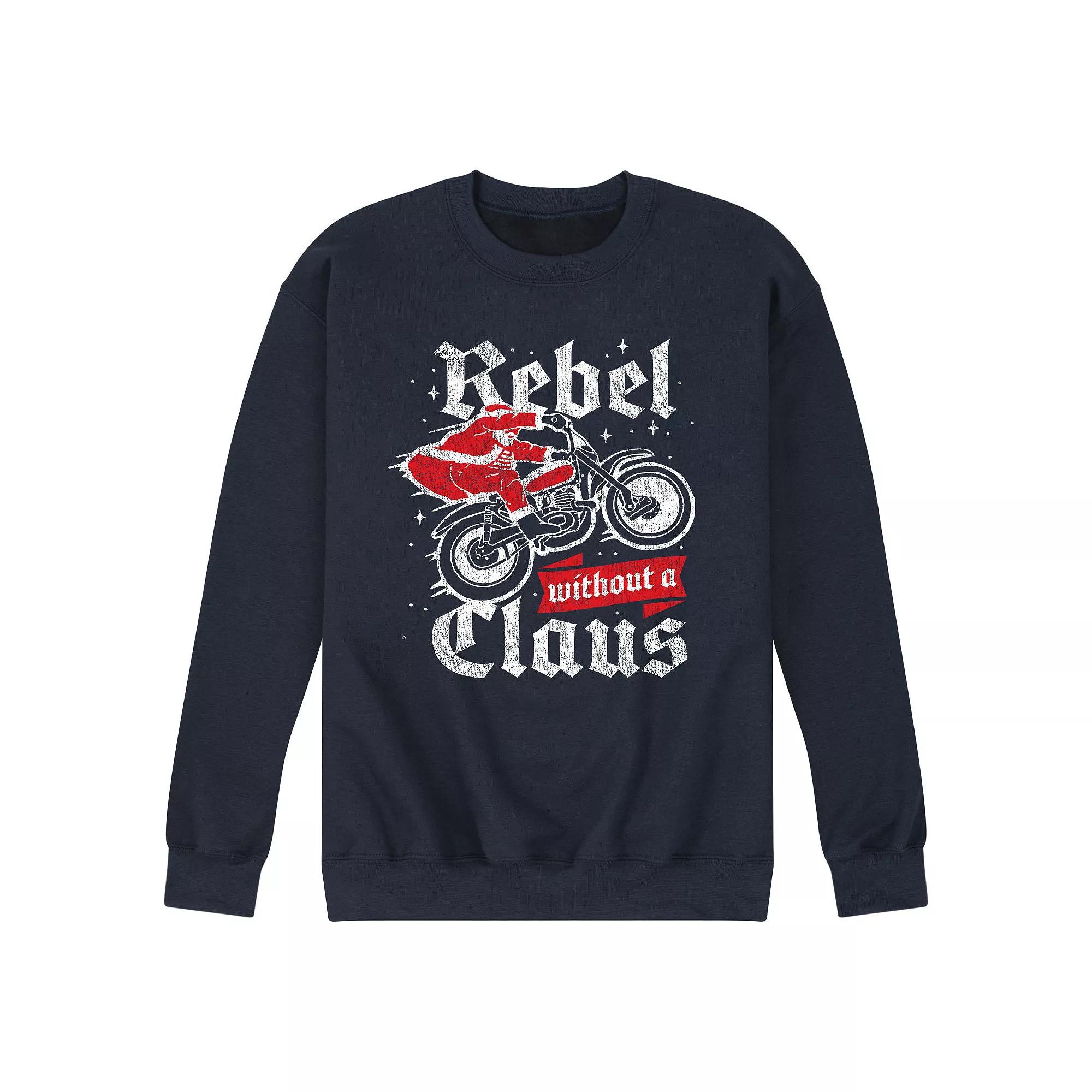 Men's Rebel Without Claus Sweatshirt,  Product Image