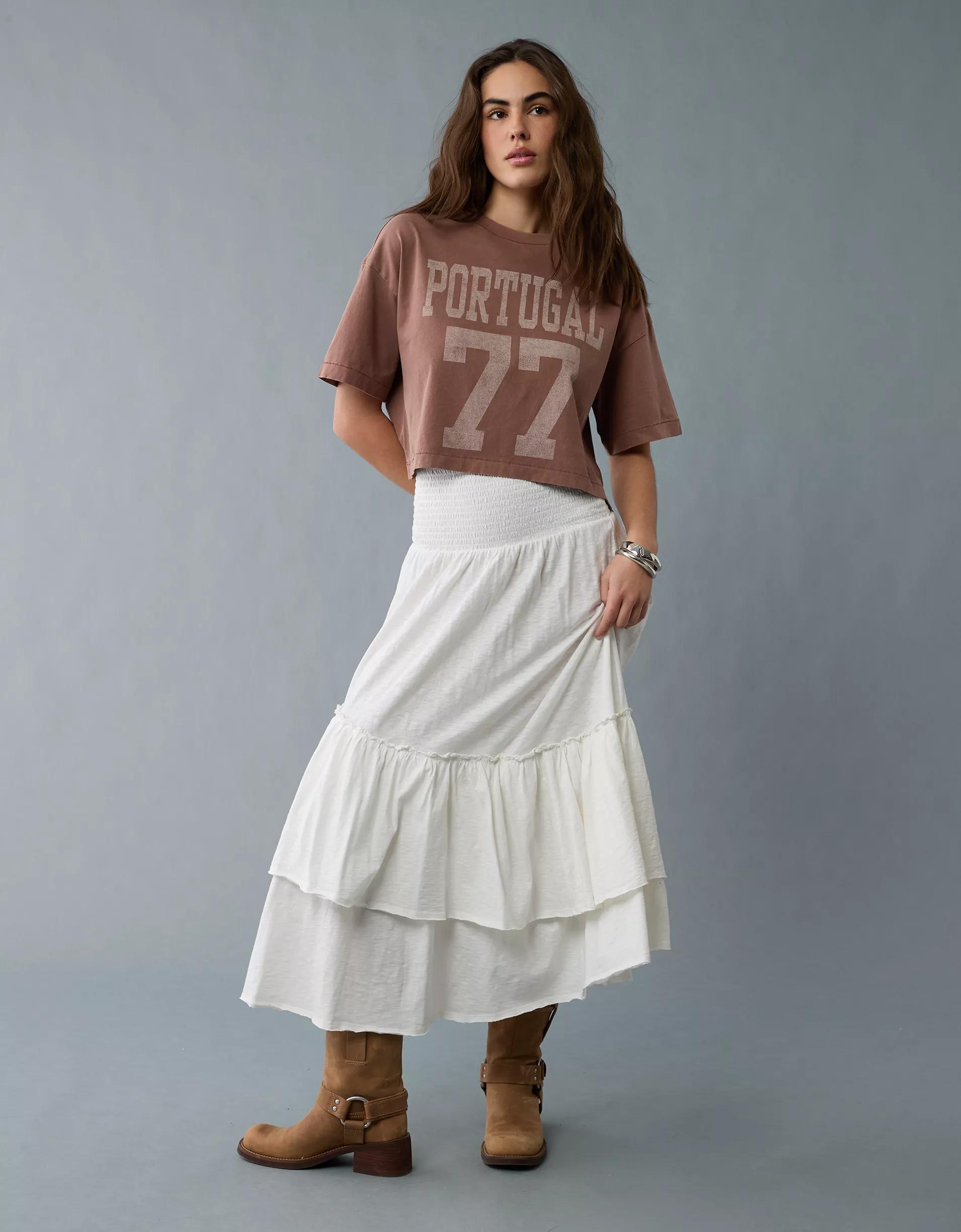 AE Sunchaser Knit Convertible Midi Dress Product Image