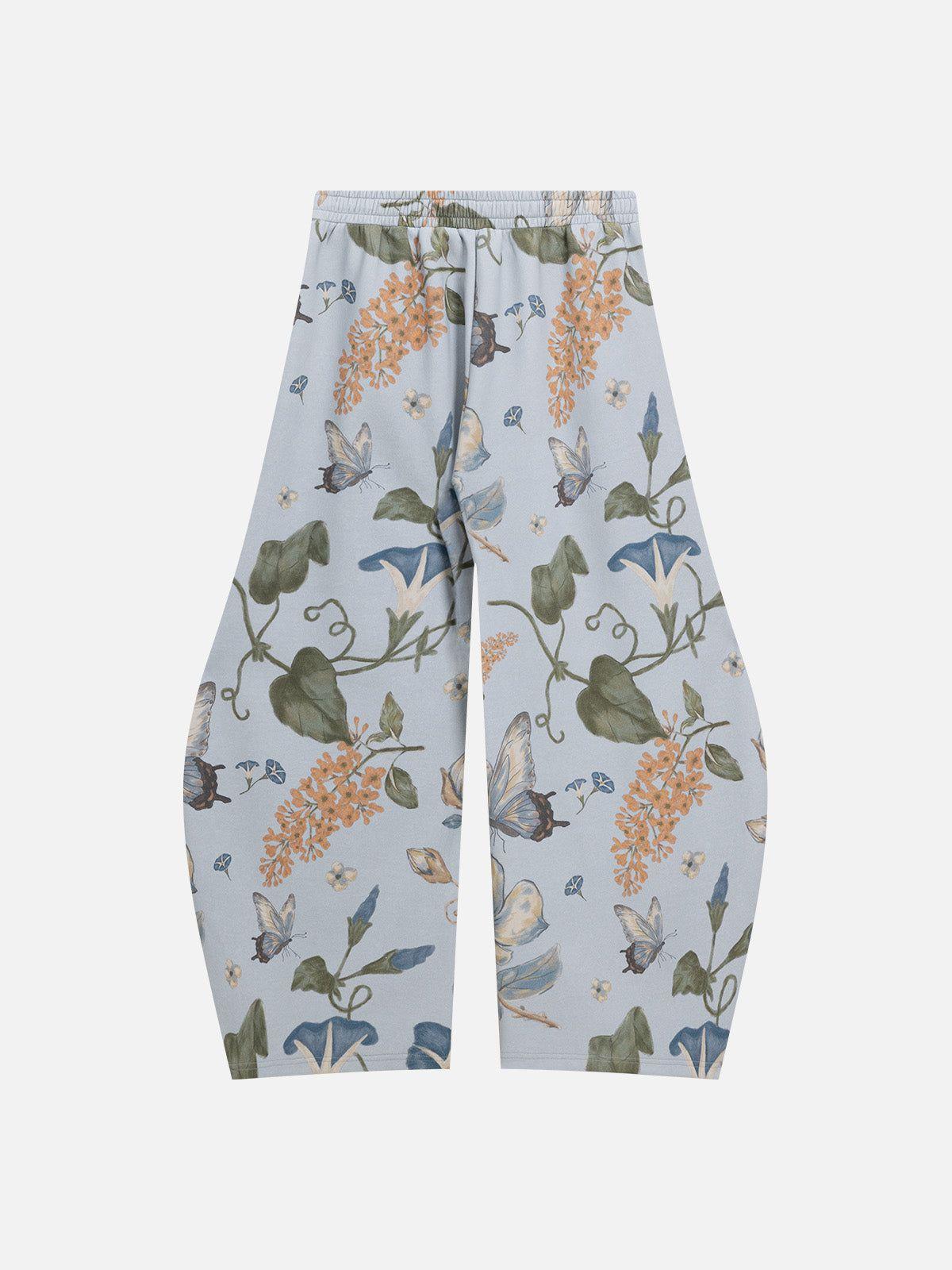 Aelfric Eden Floral Super Baggy Barrel Sweatpants Product Image