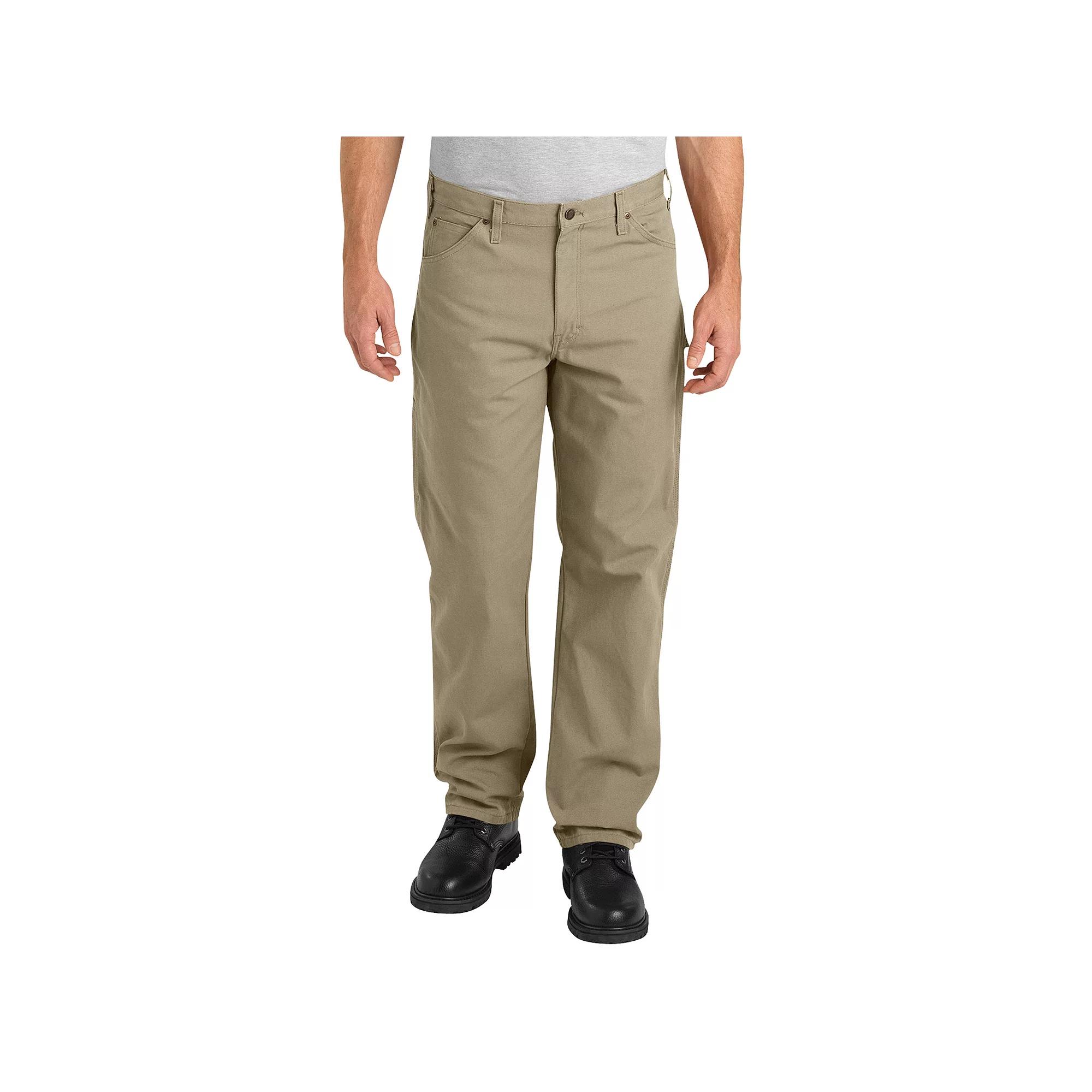 Men's Dickies Relaxed Fit Duck Jeans, Size: 34X34, Beige Product Image