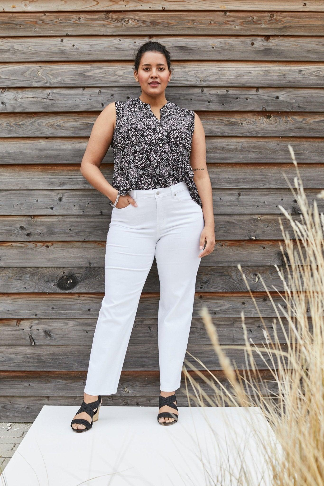 Westport Signature Straight Leg Denim Jeans - Plus Female Product Image