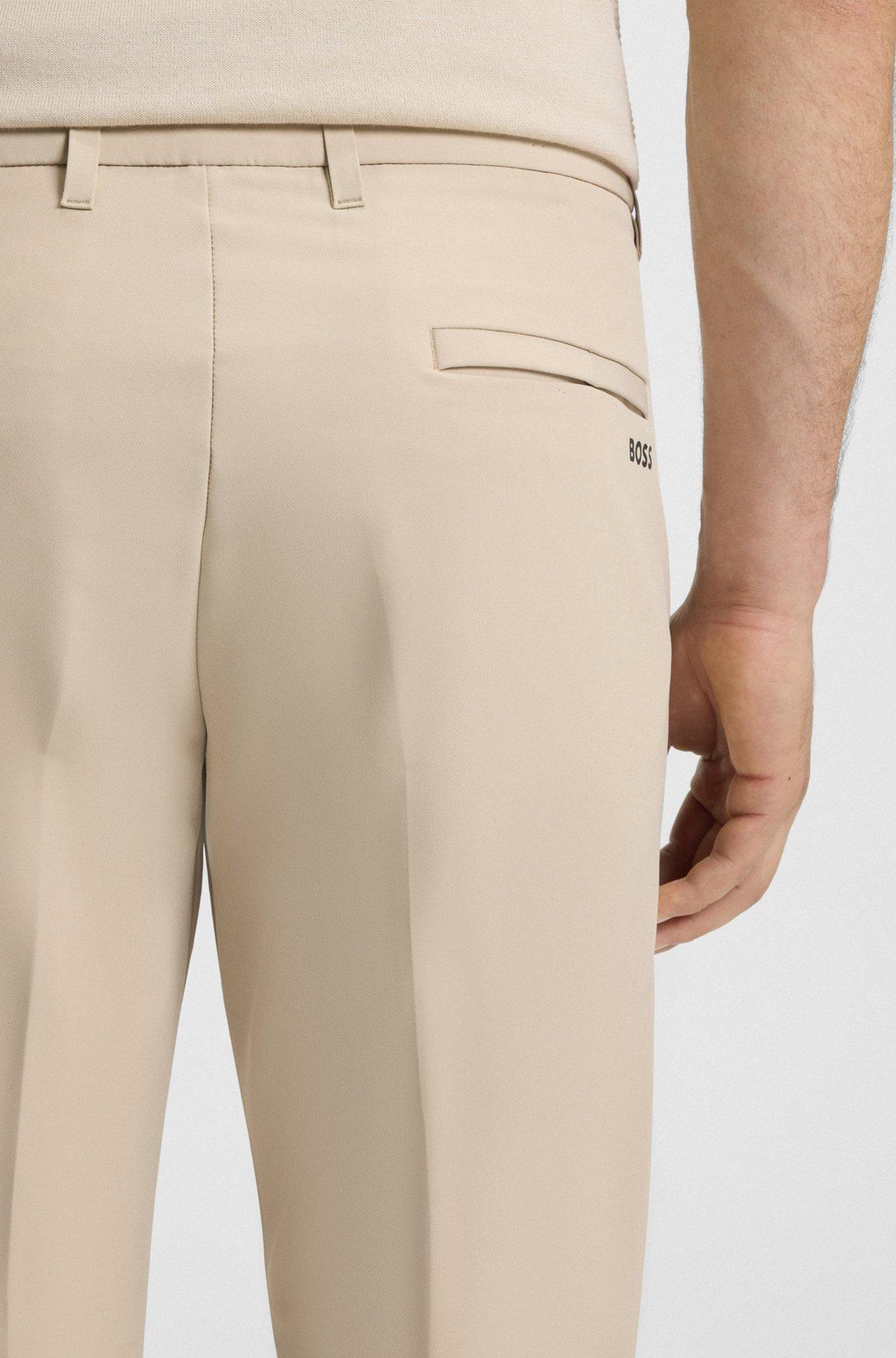 Slim-fit pants in water-repellent stretch fabric Product Image