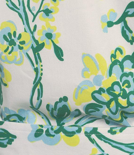 SAIL to SABLE x Style Charade Ella Floral Print Short Sleeve Dress Product Image