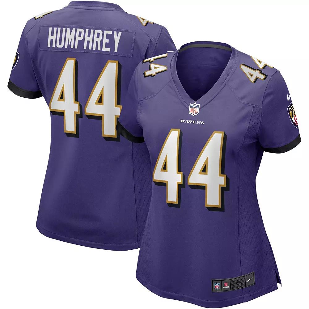 Women's Nike Marlon Humphrey Purple Baltimore Ravens Game Player Jersey, Size: Medium Product Image