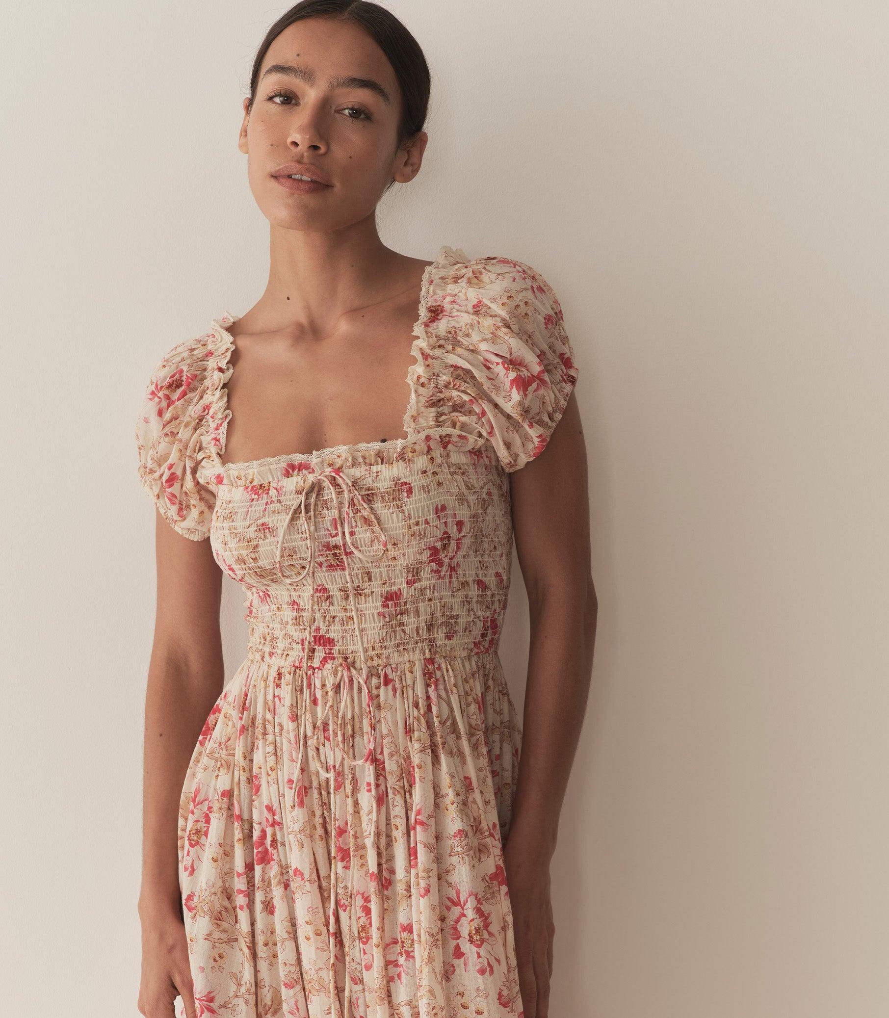 STANZA DRESS -- FLEURS DE PROVENCE Product Image