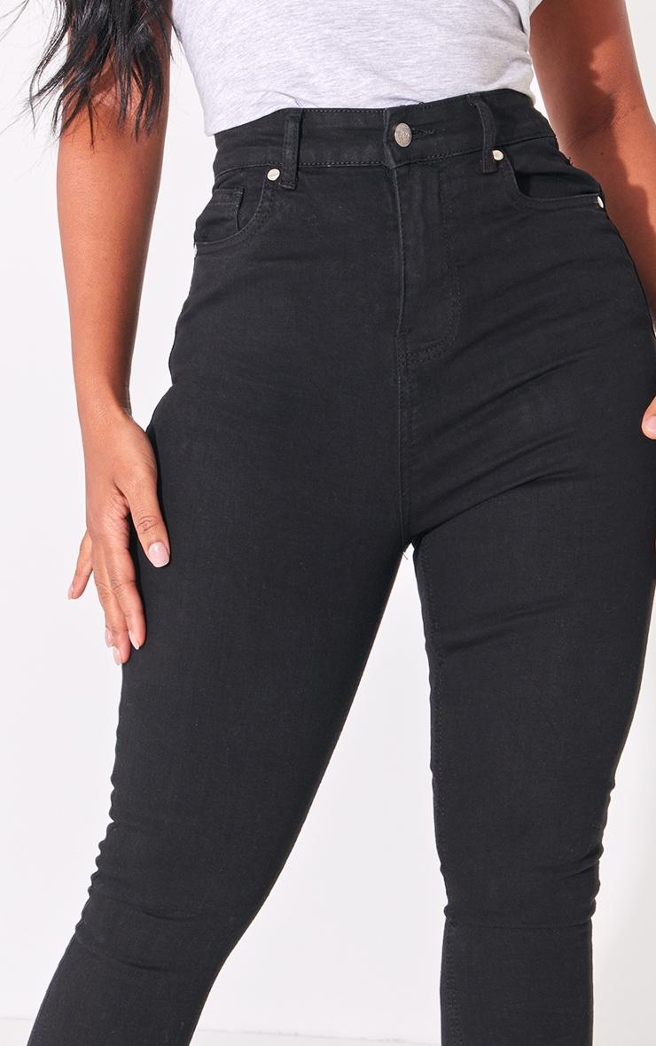 Shape Black Disco Skinny Jeans Product Image