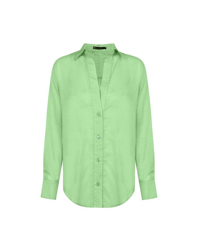 Lyra Long Sleeve Blouse (Exchange Only) - Seaside Product Image