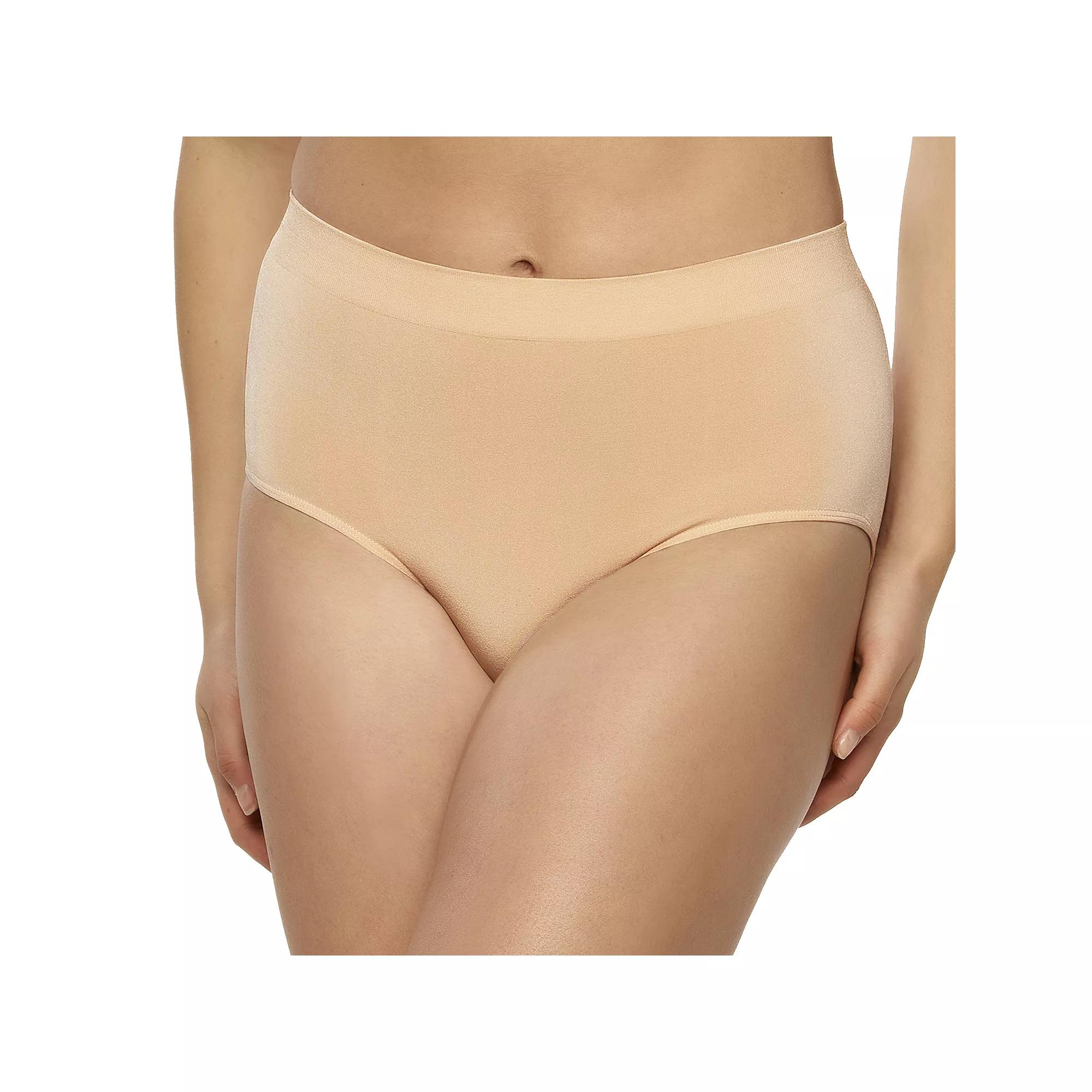 Plus Size Paramour by Felina Body Smooth Brief Panty 655128, Women's, Size: Large, Hazelnut Hzn Product Image