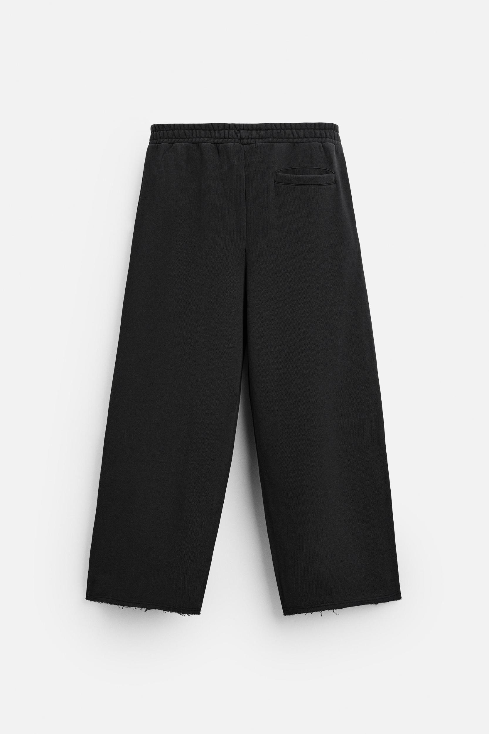 WASHED PLEATED JOGGER PANTS Product Image