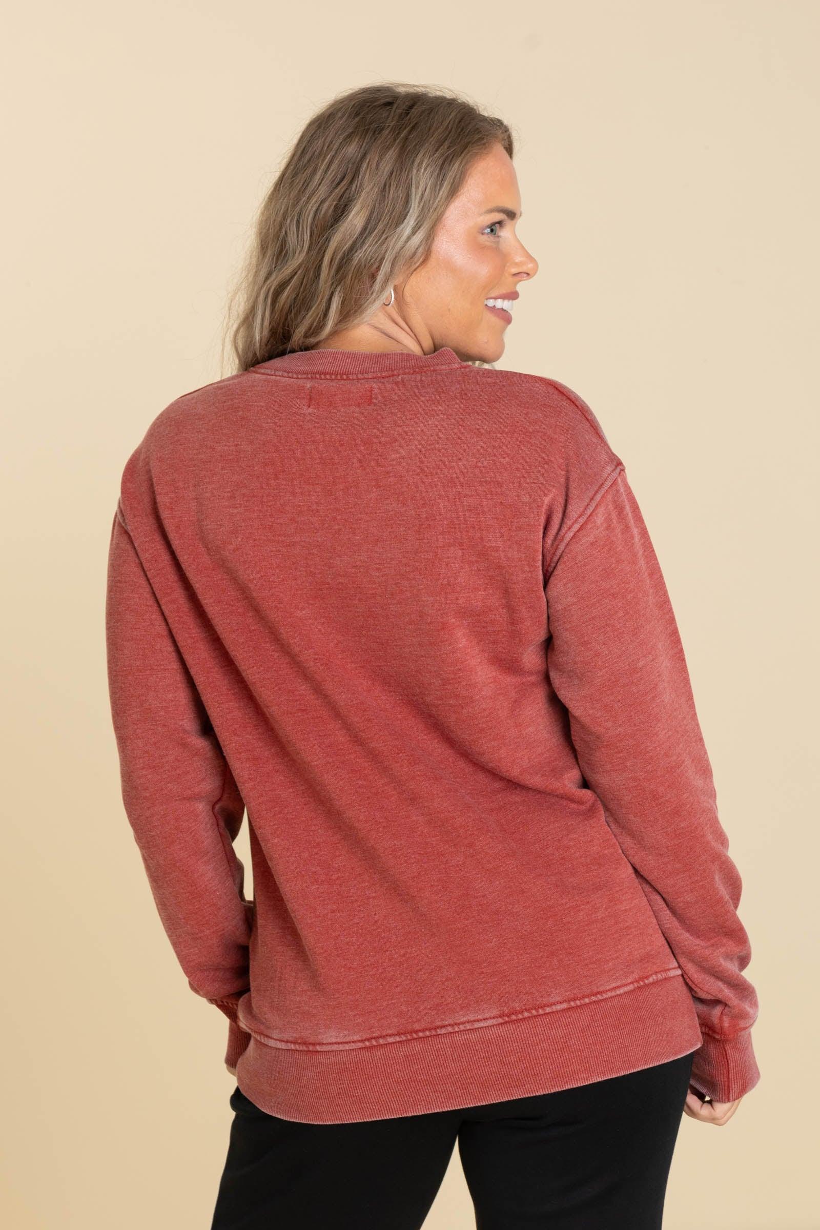 Filly Flair Cozy Campfire Crewneck Sweatshirt Product Image