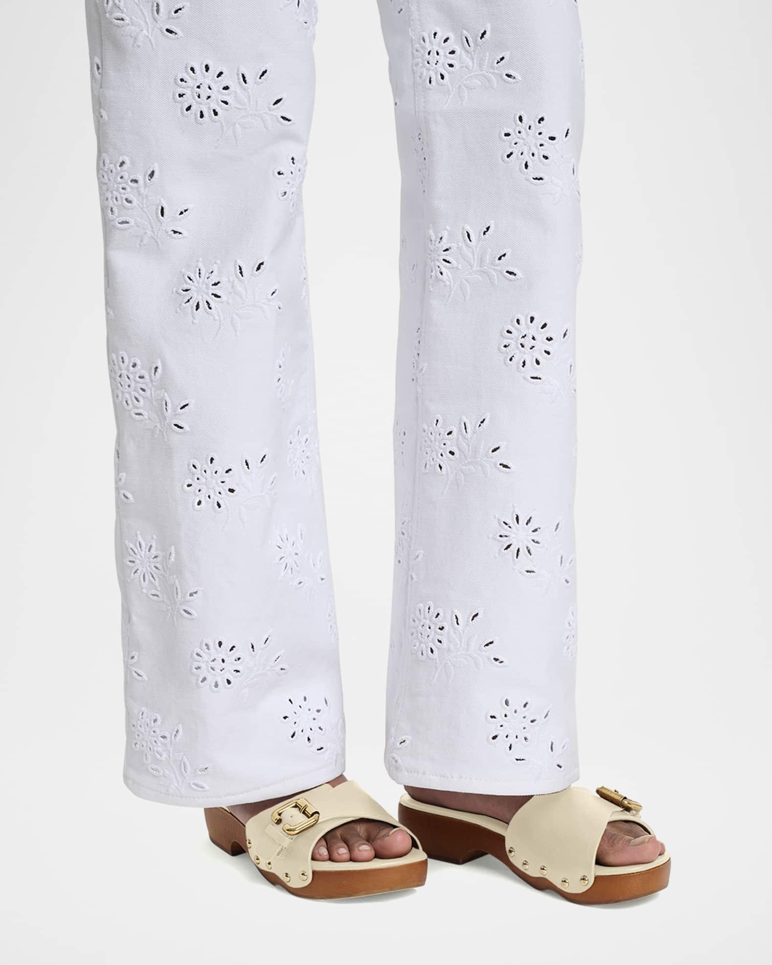 Jeannette Leather Buckle Clog Sandals Product Image