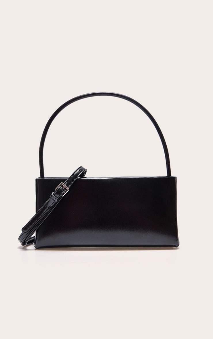 Black Slim Shoulder Bag Product Image