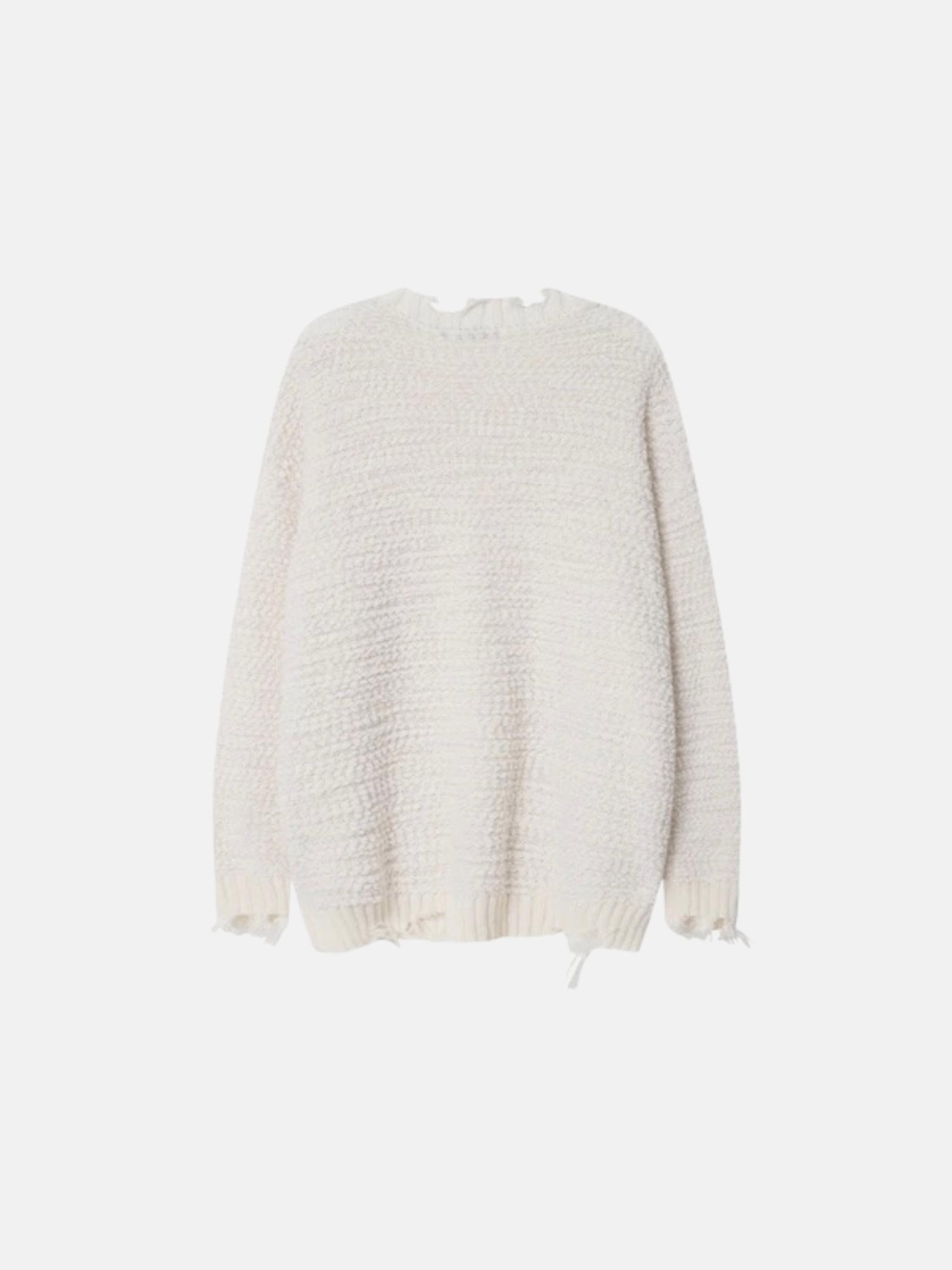 Aelfric Eden Colorful Button Fringe Sweater Product Image