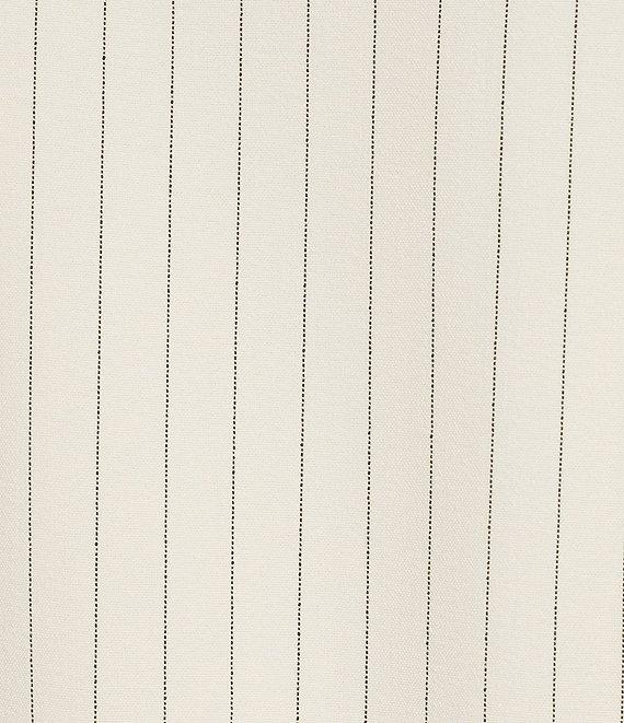 I.N. San Francisco Pinstripe Square Neck Button-Front Coordinating Vest Top Product Image