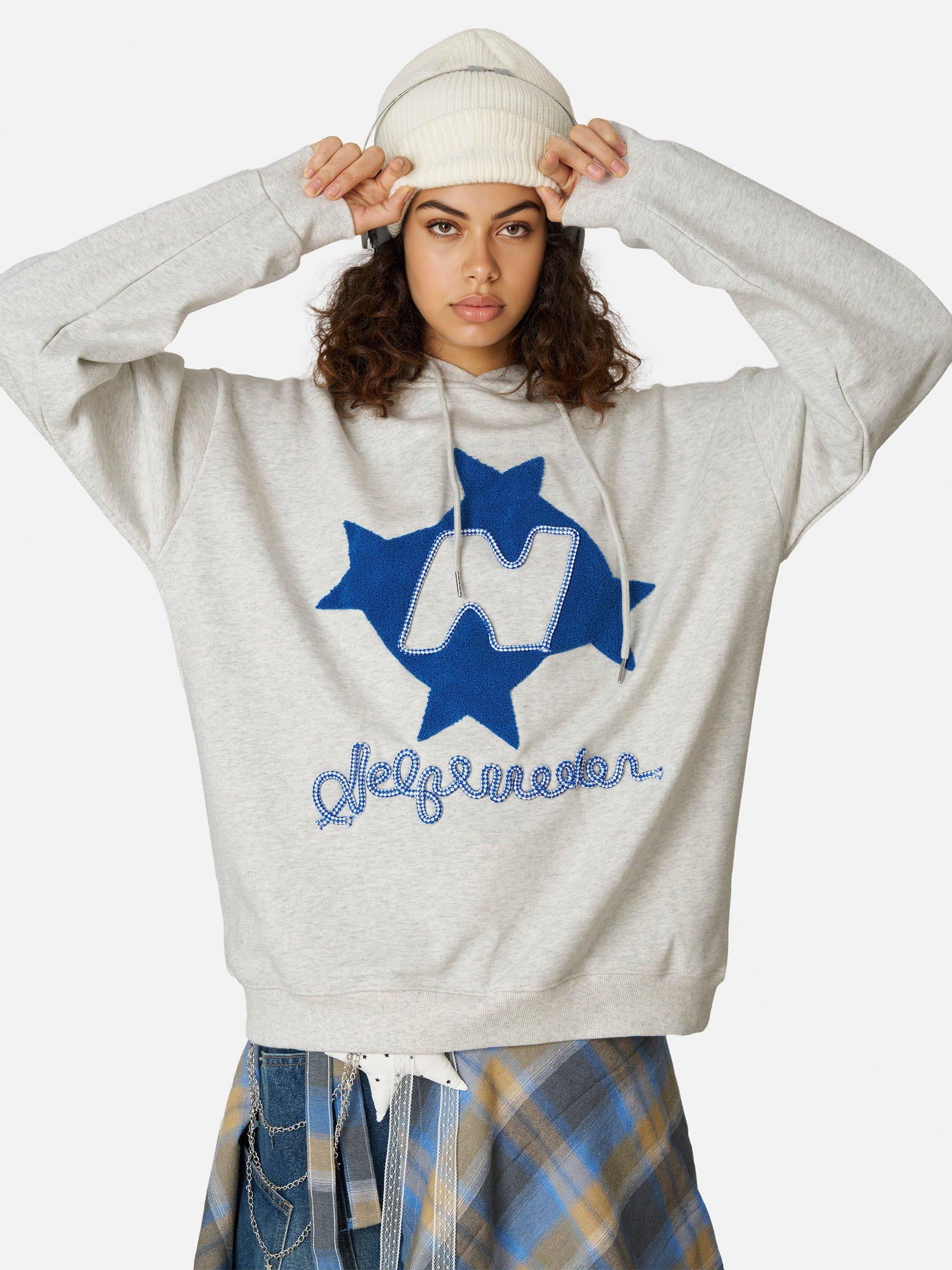 Aelfric Eden Stellaris Embroidered Hoodie Product Image