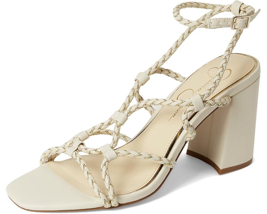 Women's Jessica Simpson Azimma Braided Block Heel Sandals Product Image