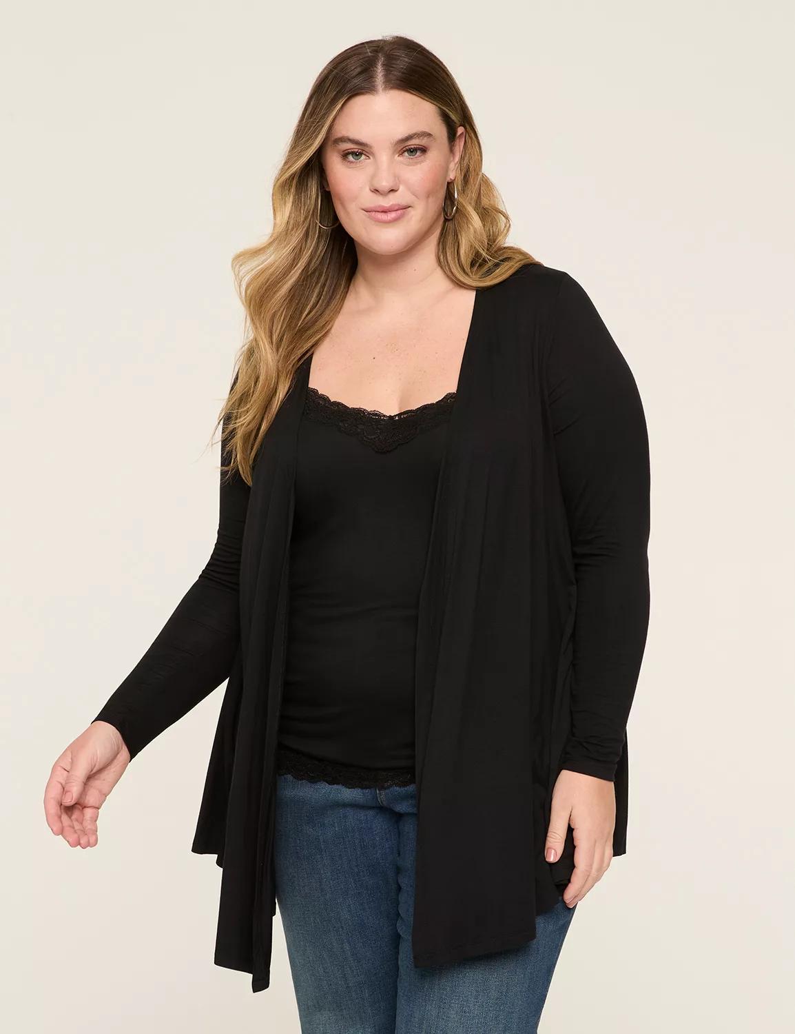 Open-Front Fit & Flare Overpiece Product Image