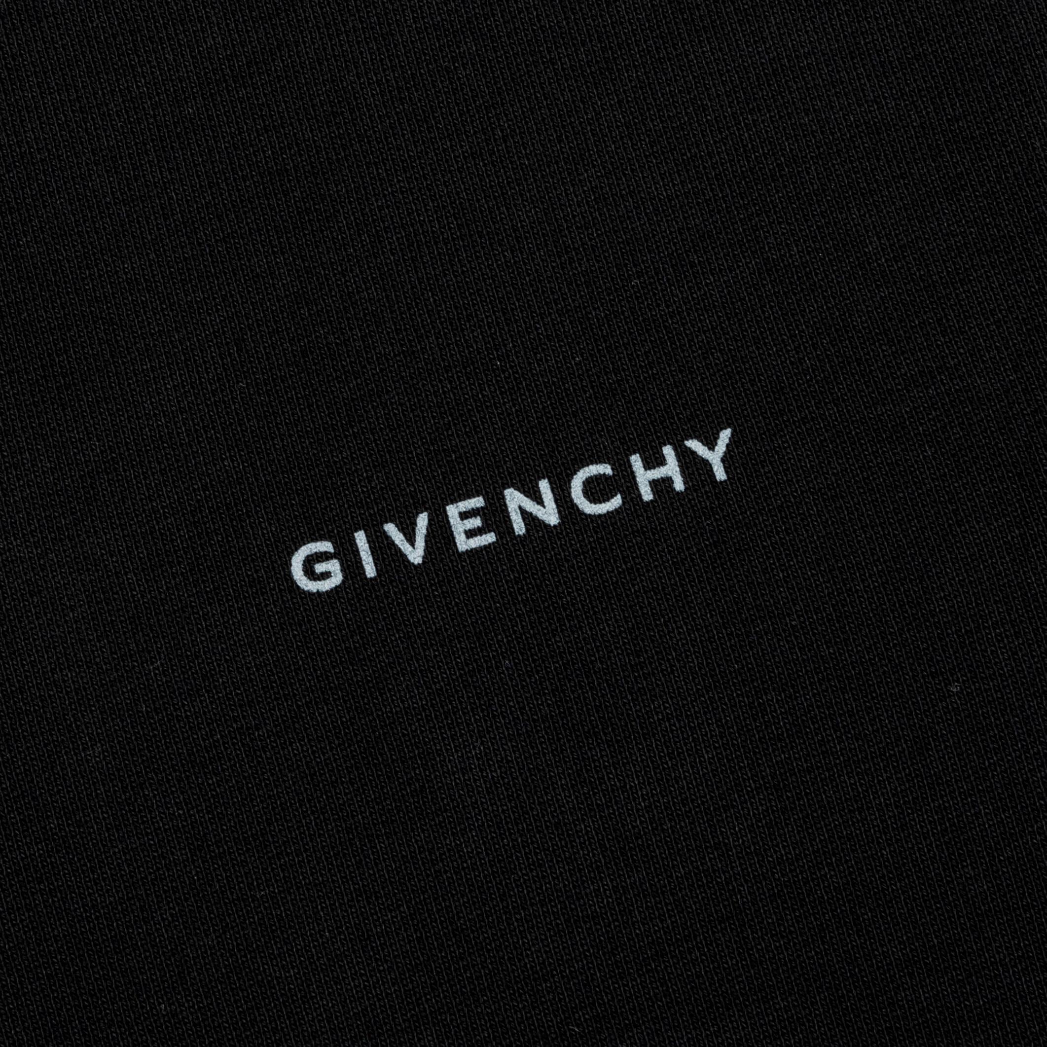 Tarot Print Boxy Fit Long Sleeve T-Shirt - Black Male Product Image