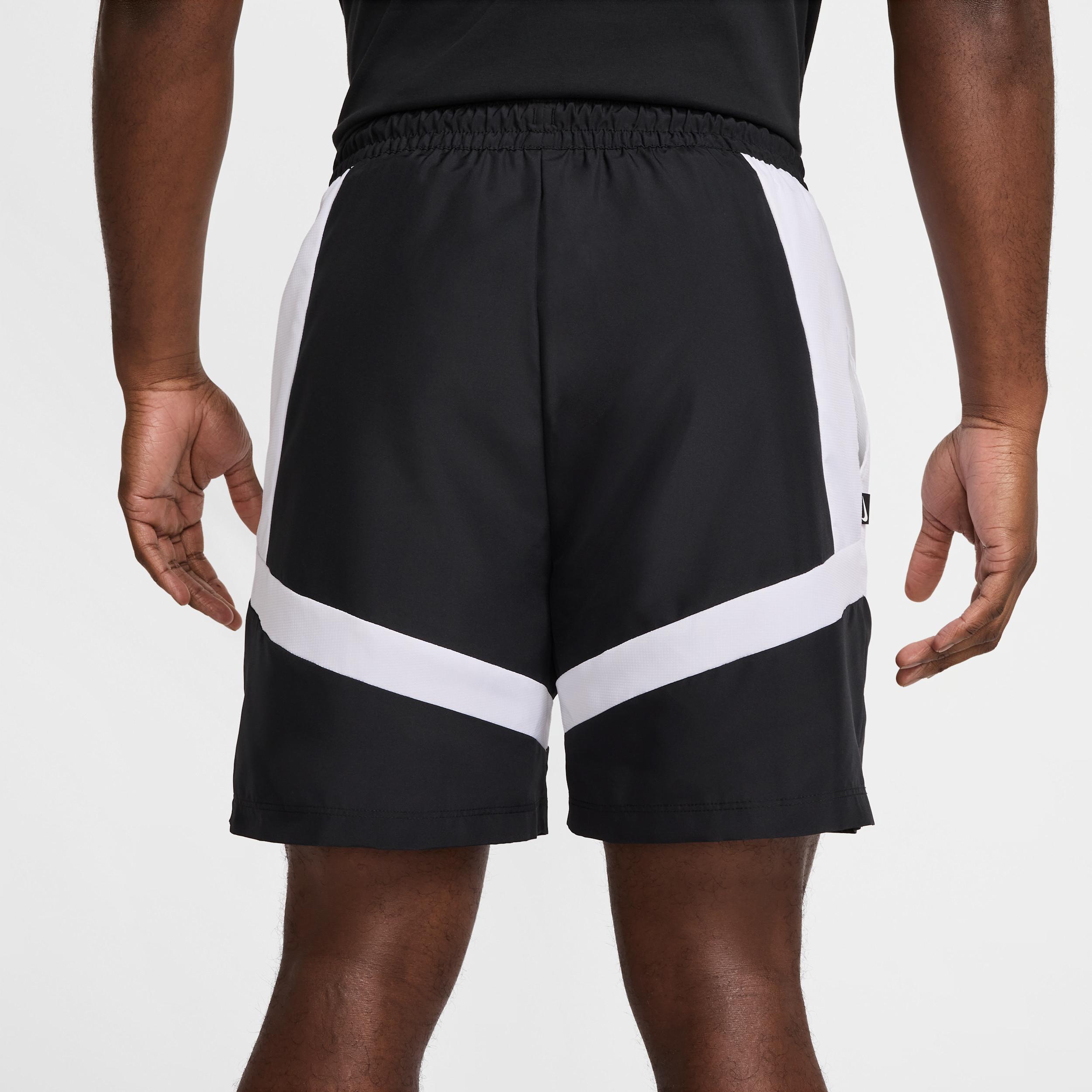 Nike Mens Icon 6 Woven Basketball Shorts | HJ6351-010 Product Image