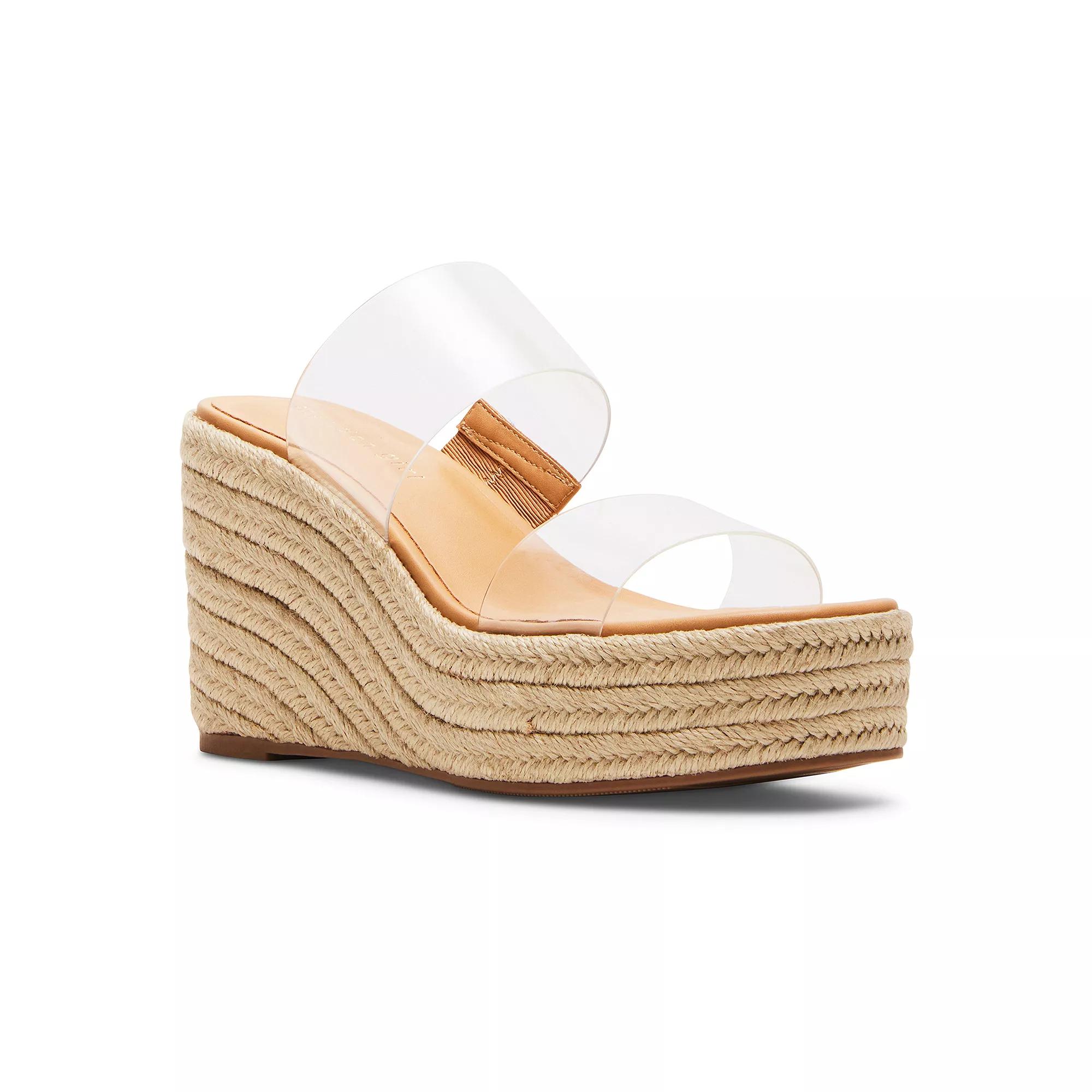 madden girl Vision Women's Sandals, Size: 10, Clear Product Image