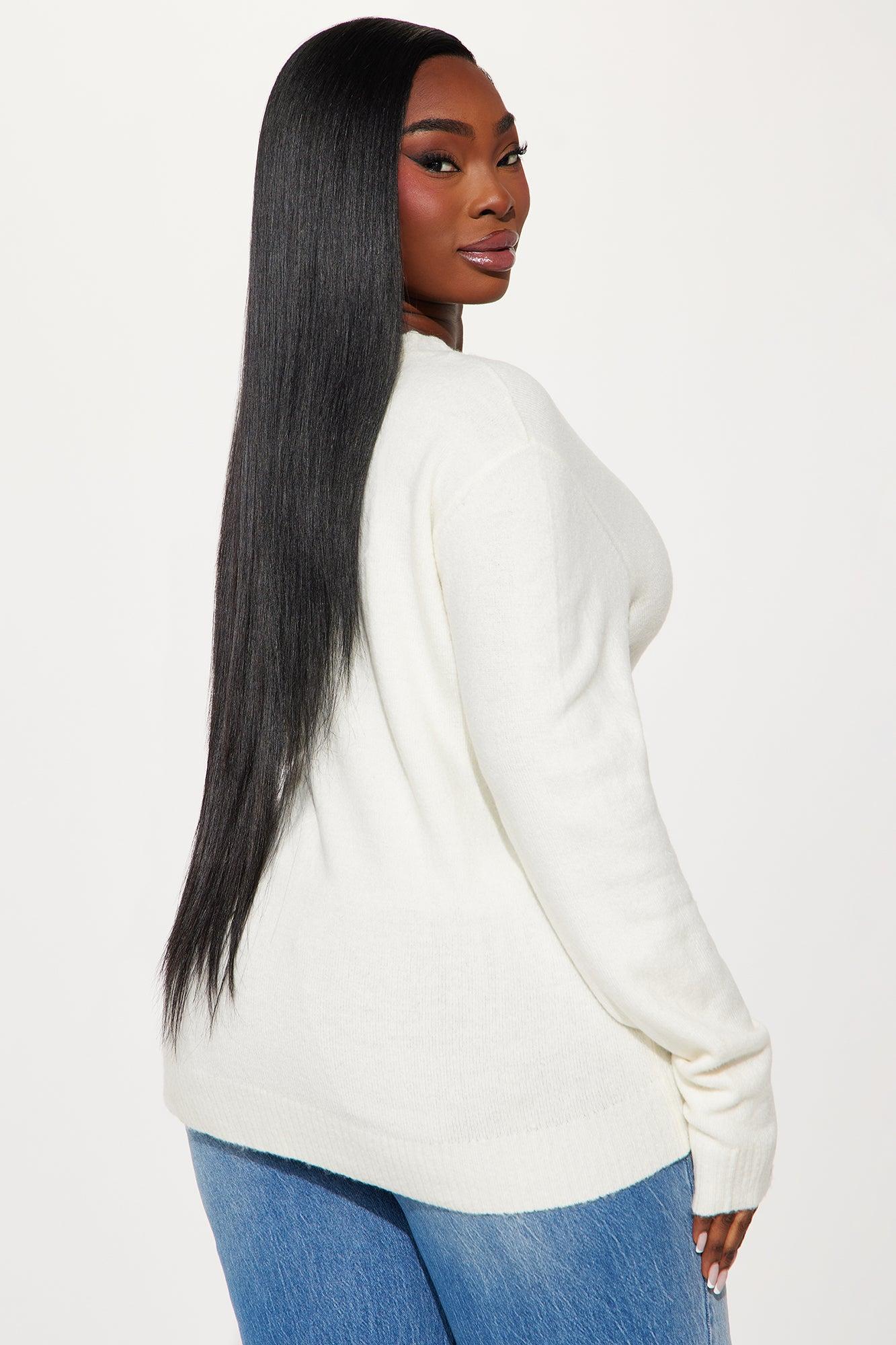 Cherry Bomb Sweater - White/combo Product Image