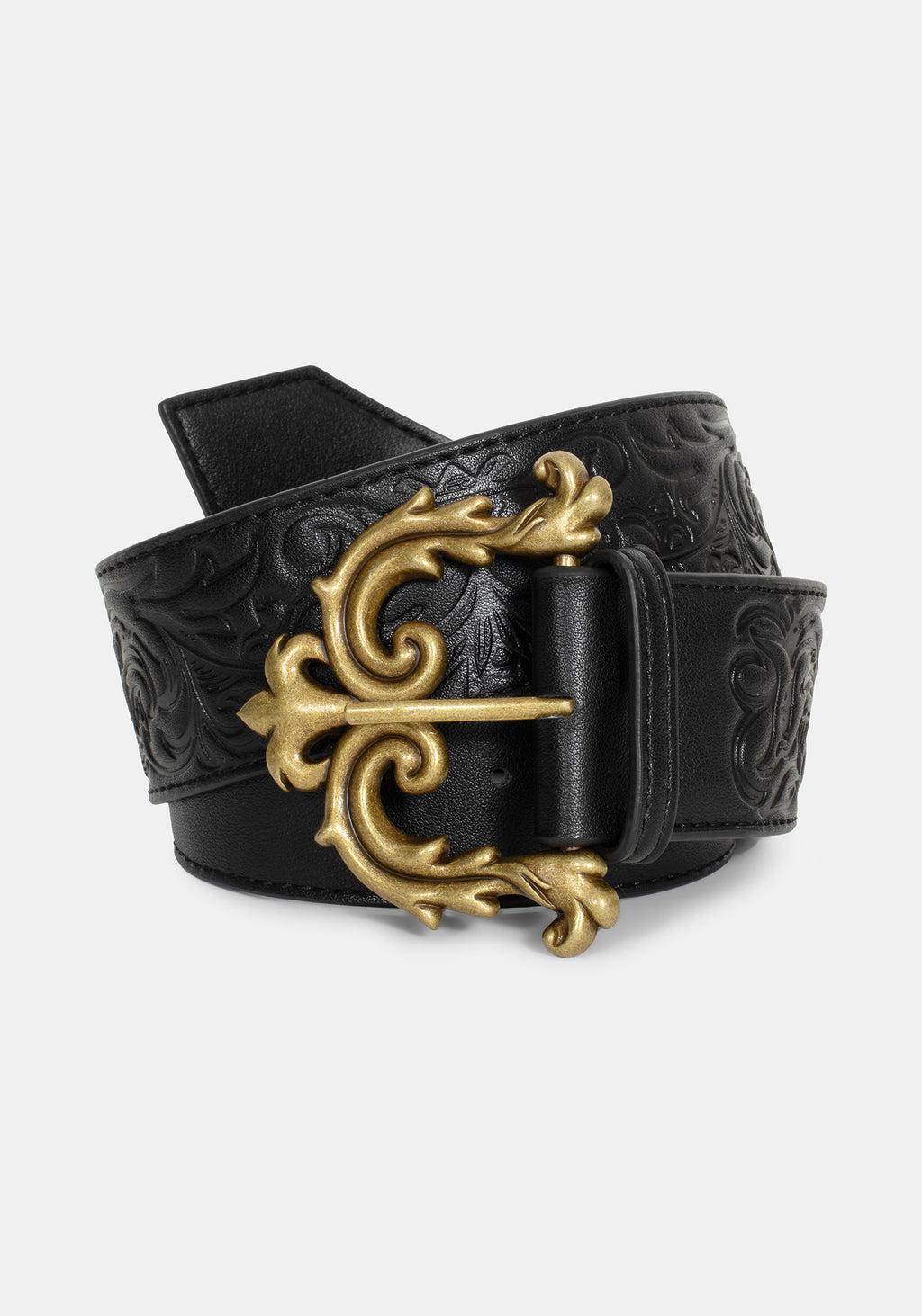 Fleur De Lis Buckle Belt Product Image