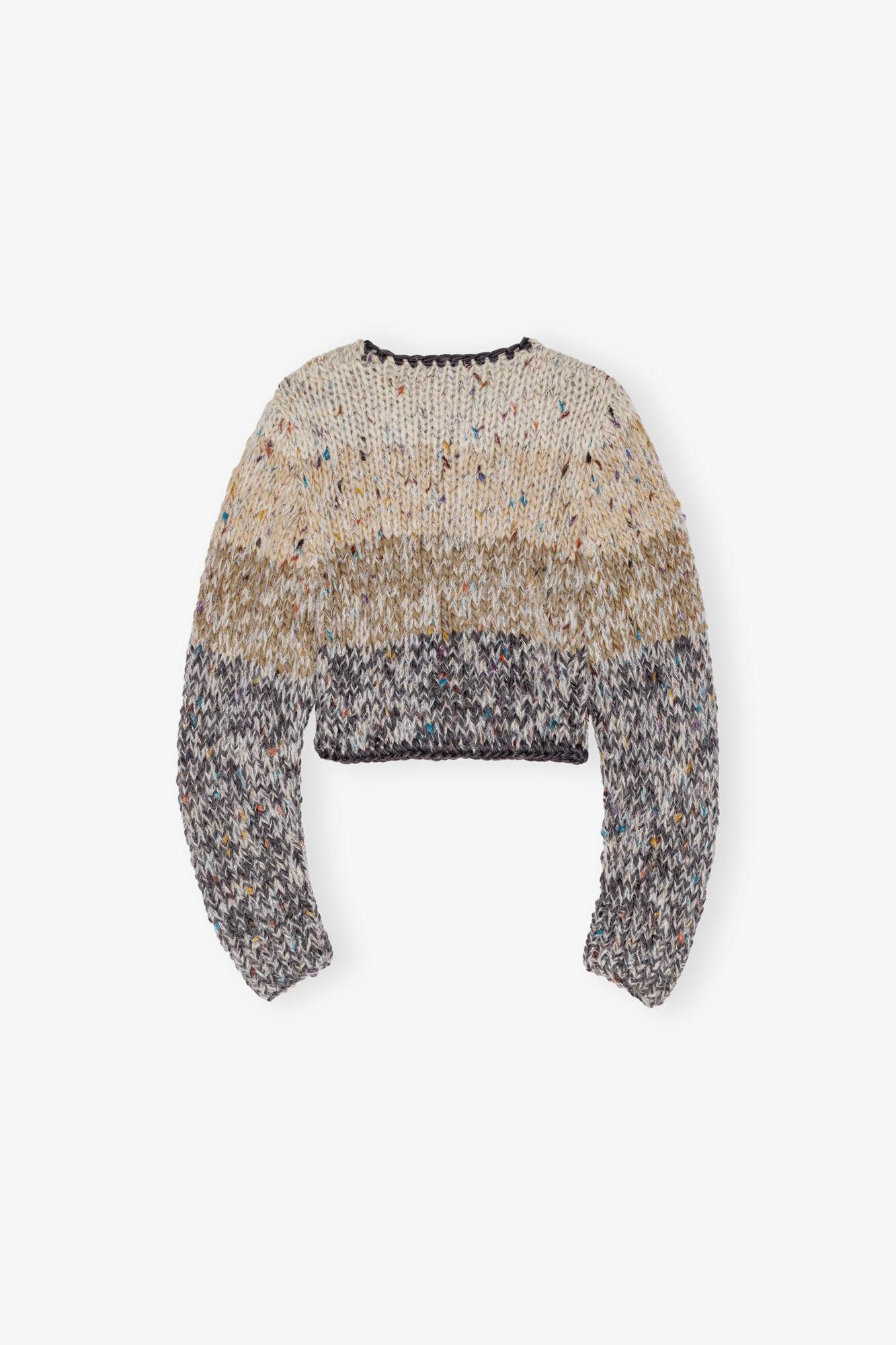 Handknit Crop Cardigan Product Image