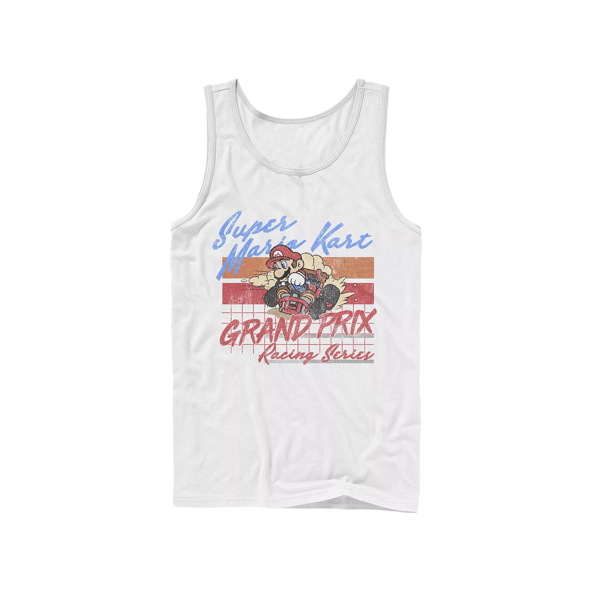 Men's Nintendo Super Mario Kart Grand Prix Tank Top,  Product Image