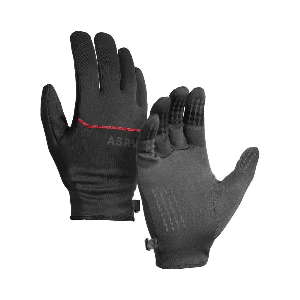 0546. Aeroheat® Lightweight Gloves - Black/Black Product Image