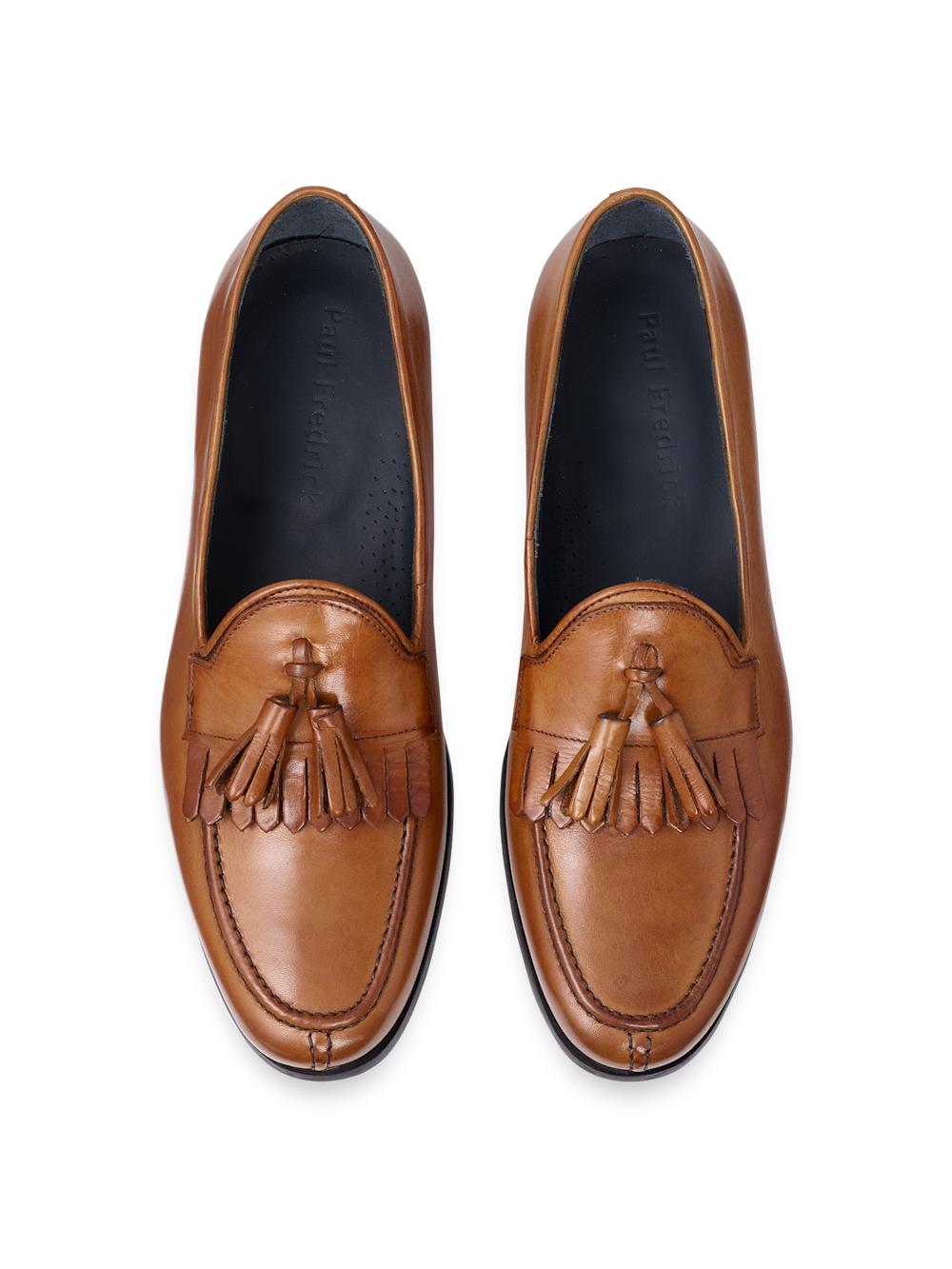 Lennon Kiltie Tassel Loafer - Chestnut Product Image