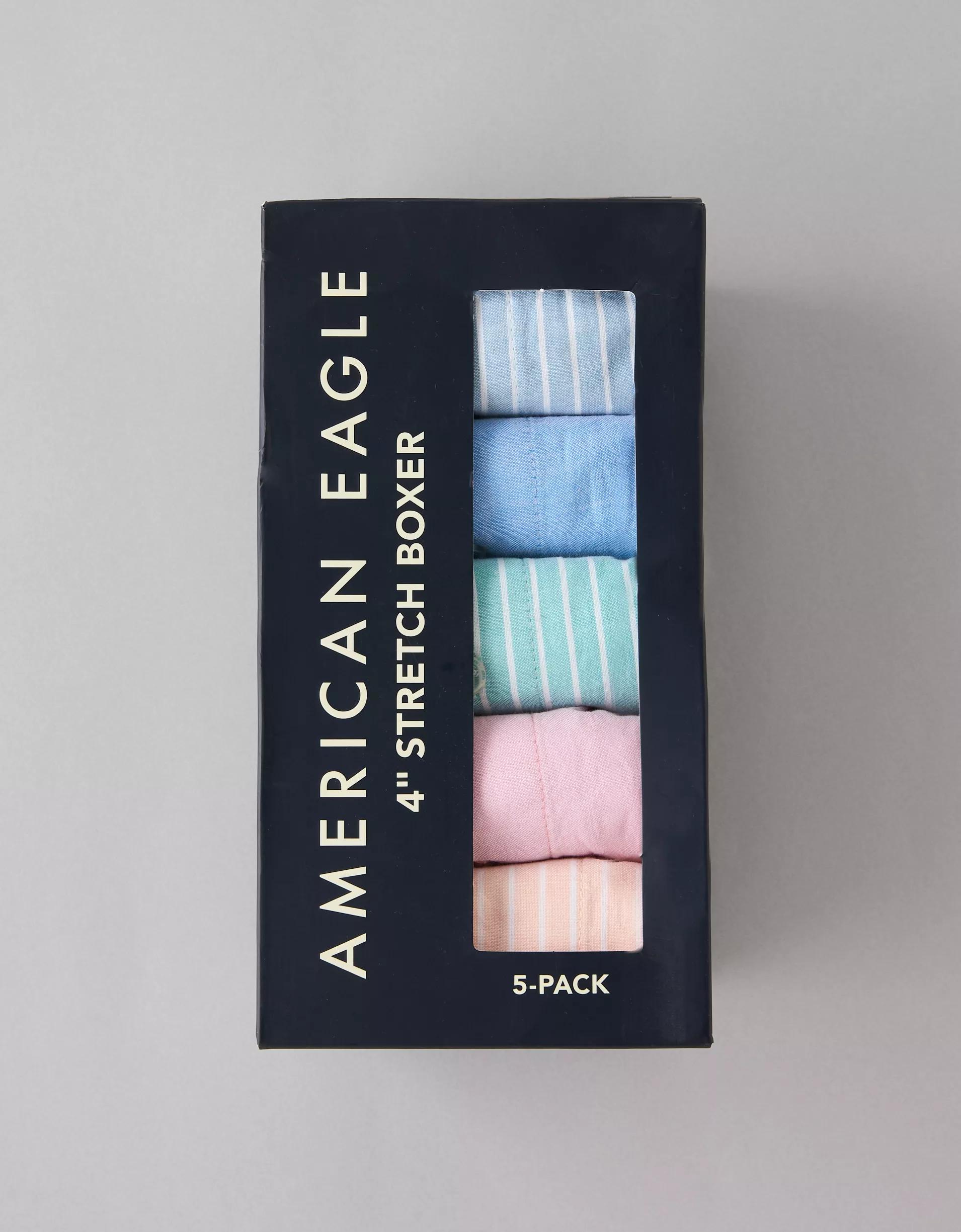 AEO Men's Stretch Boxer Short 5-Pack Product Image