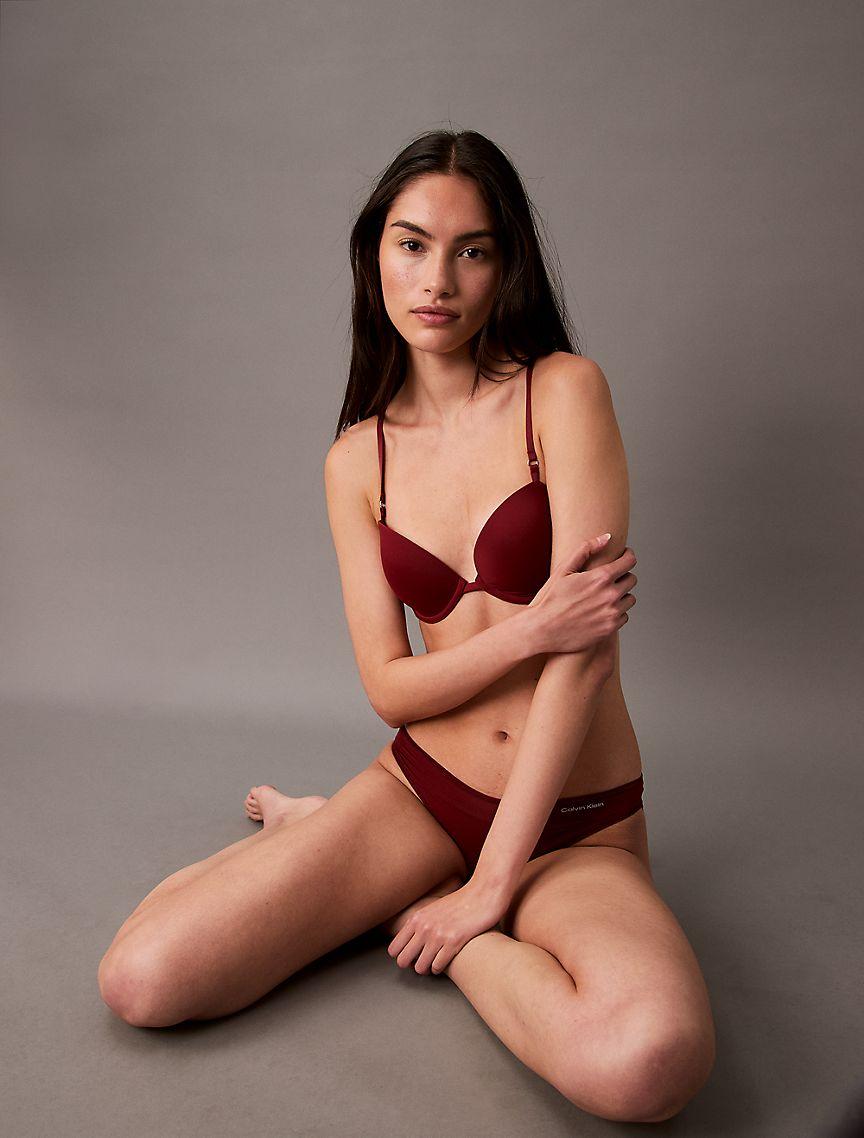 Calvin Klein Minimalist Micro Lightly Lined Demi Bra Product Image