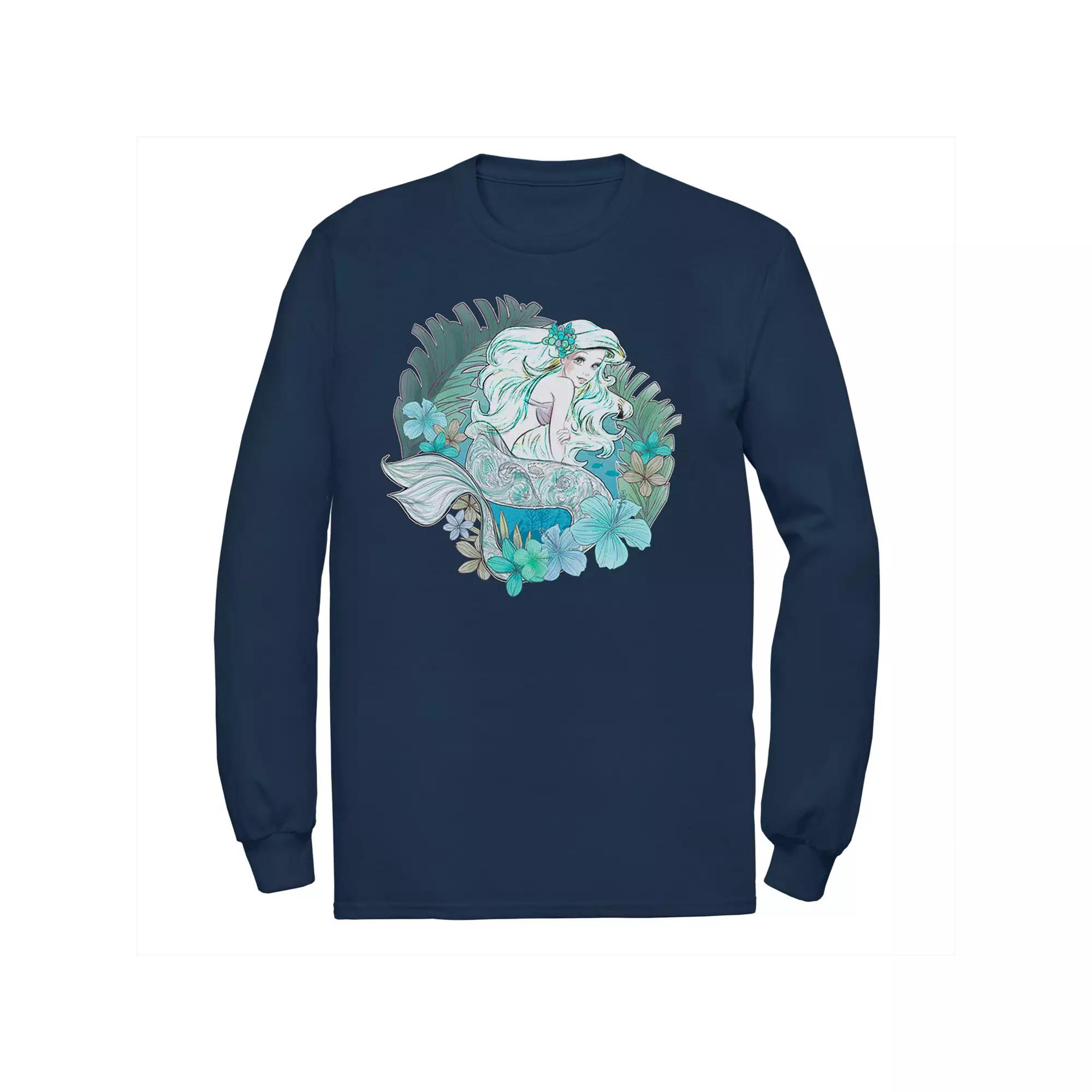 Disney's The Little Mermaid Ariel Men's Watercolors Tee,  Product Image