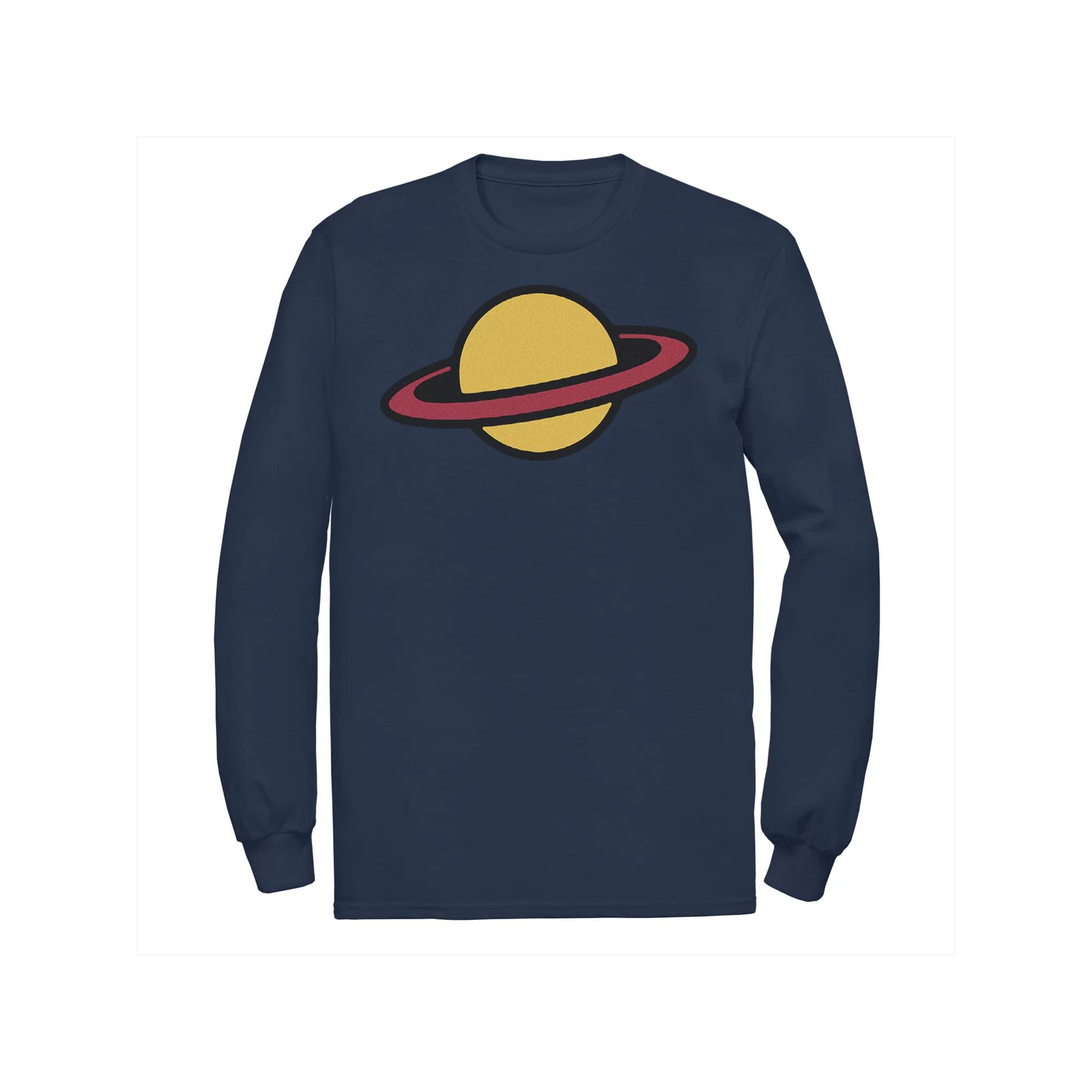 Men's Harry Potter Snape Blue Lightning Character Portrait Long Sleeve Graphic Tee,  Product Image