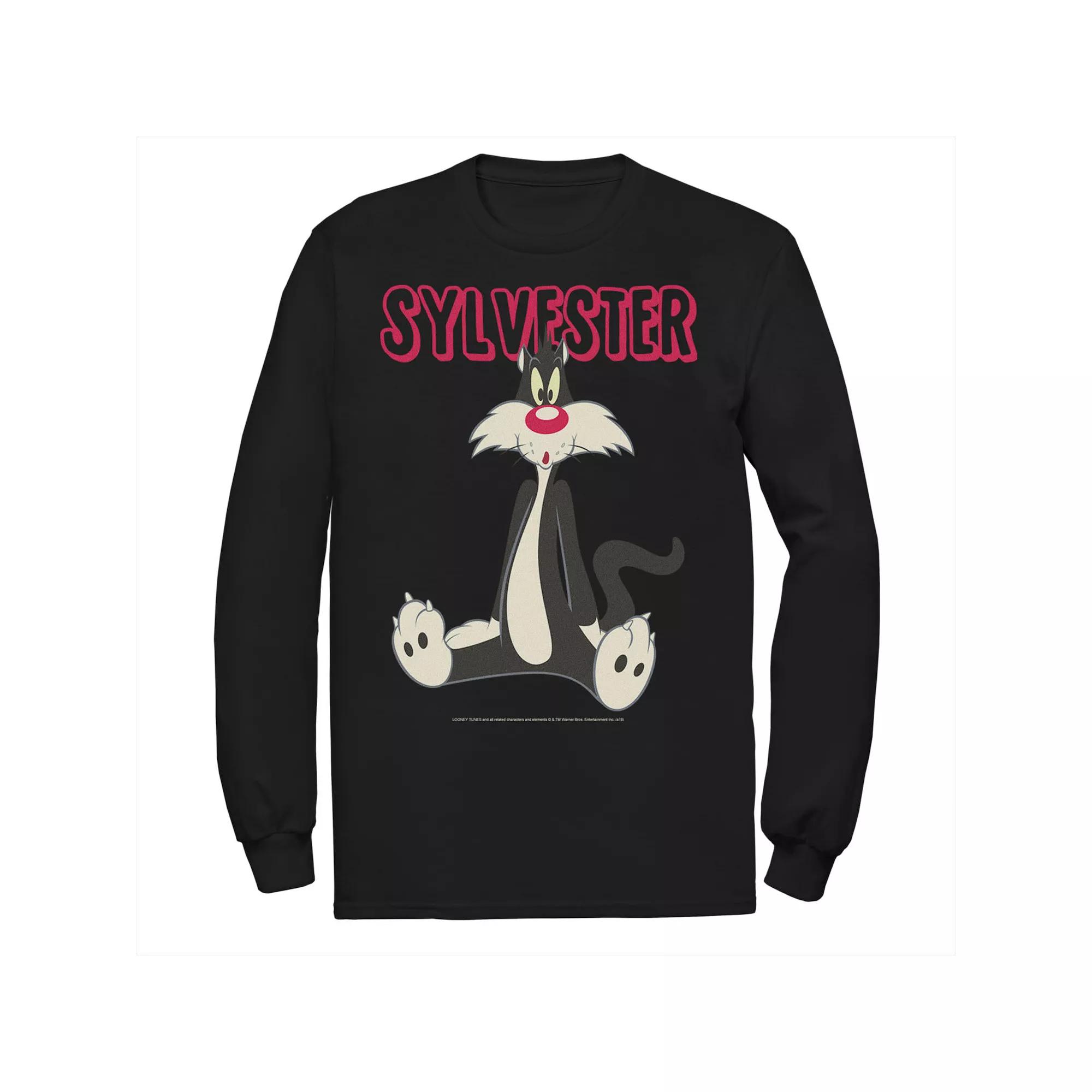Men's Looney Tunes Sylvester Portrait Tee,  Product Image