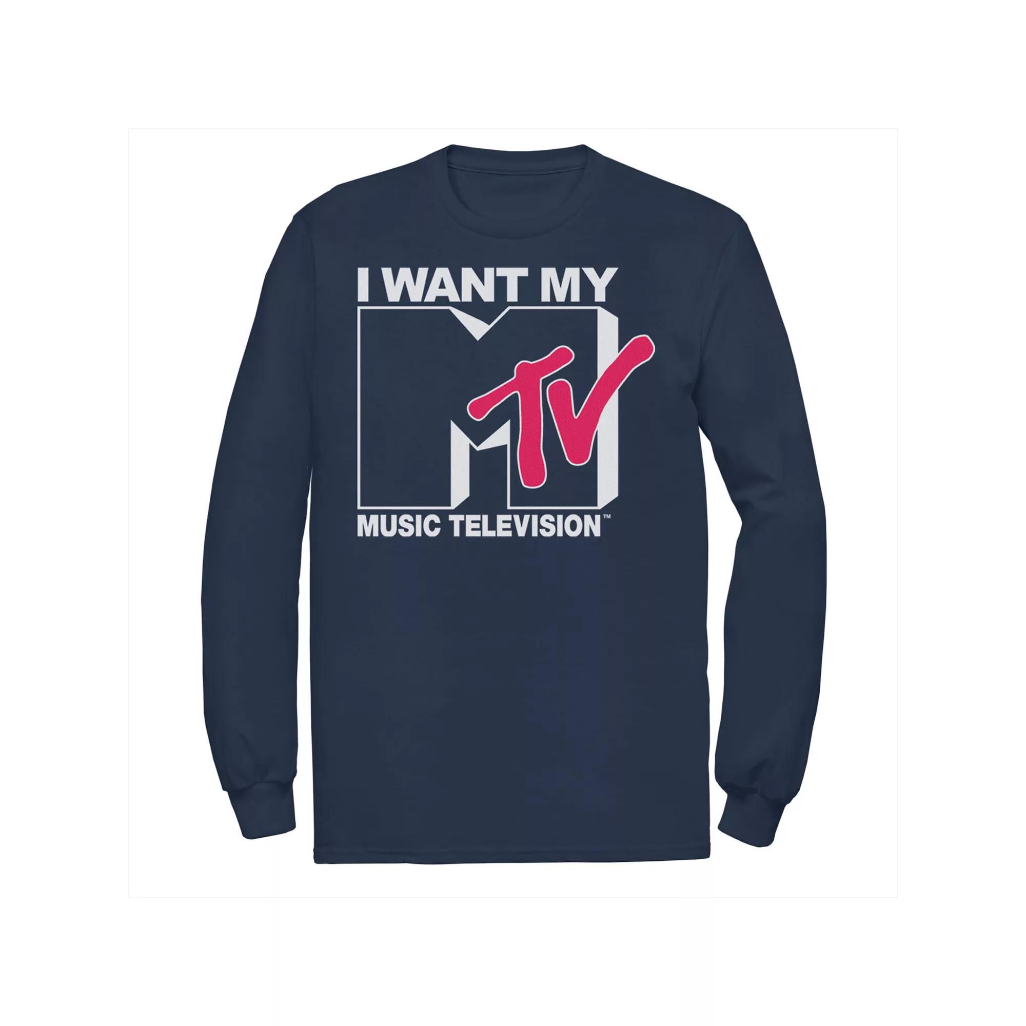 Men's Mtv Want Logo Tee,  Product Image