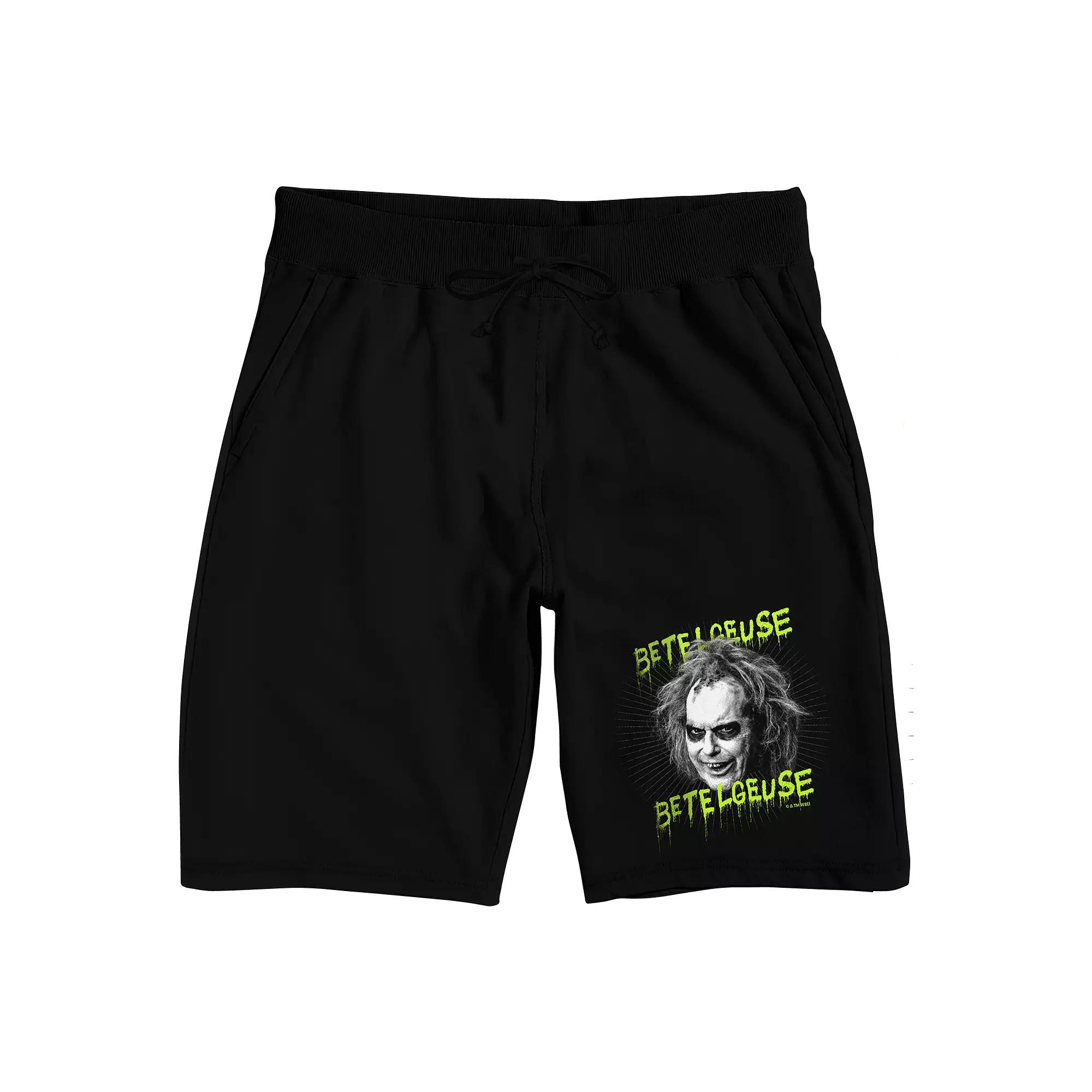 Men's Beetlejuice Pajama Shorts,  Product Image