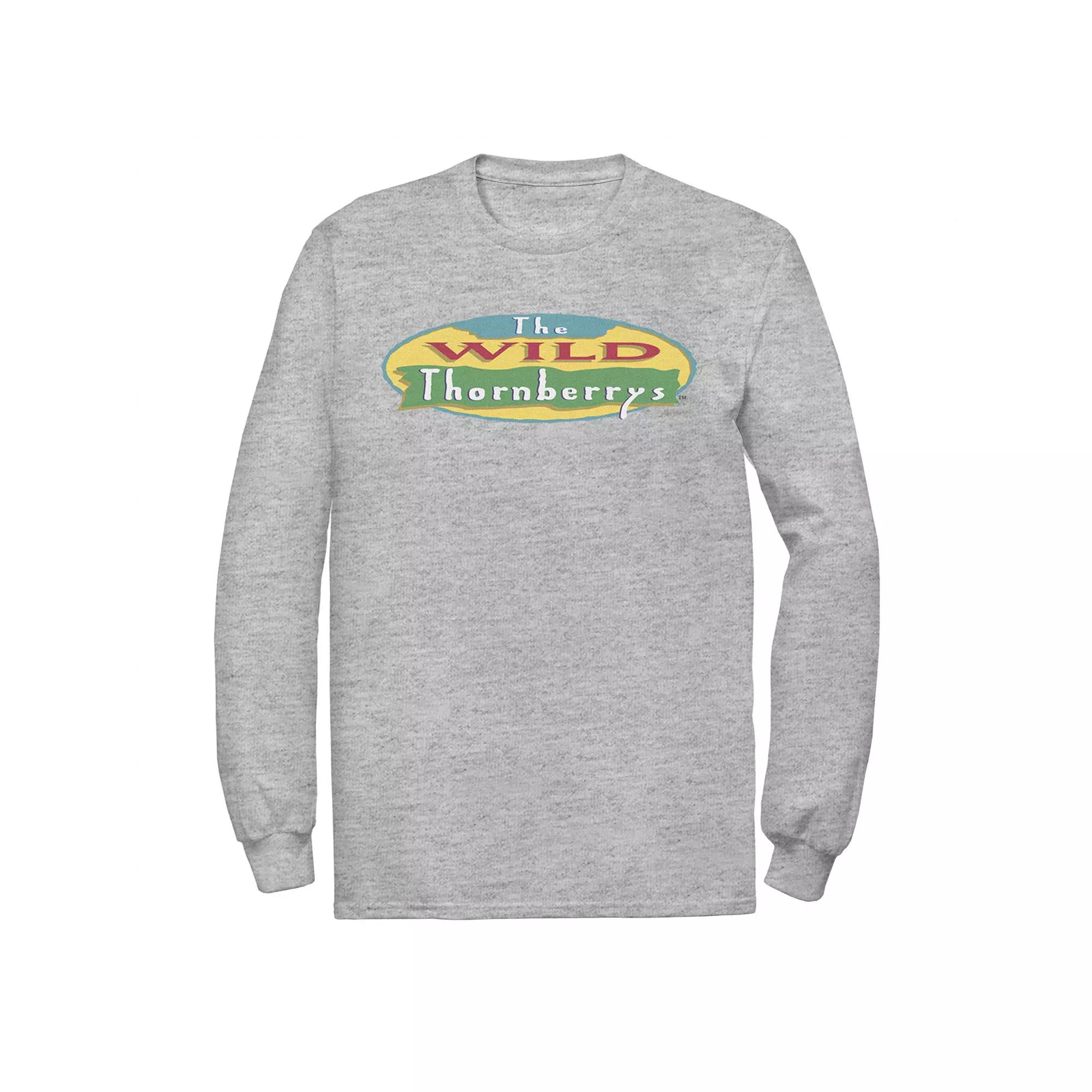 Men's Nickelodeon Nickelodeon The Wild Thorberrys Logo Long Sleeve Tee,  Product Image