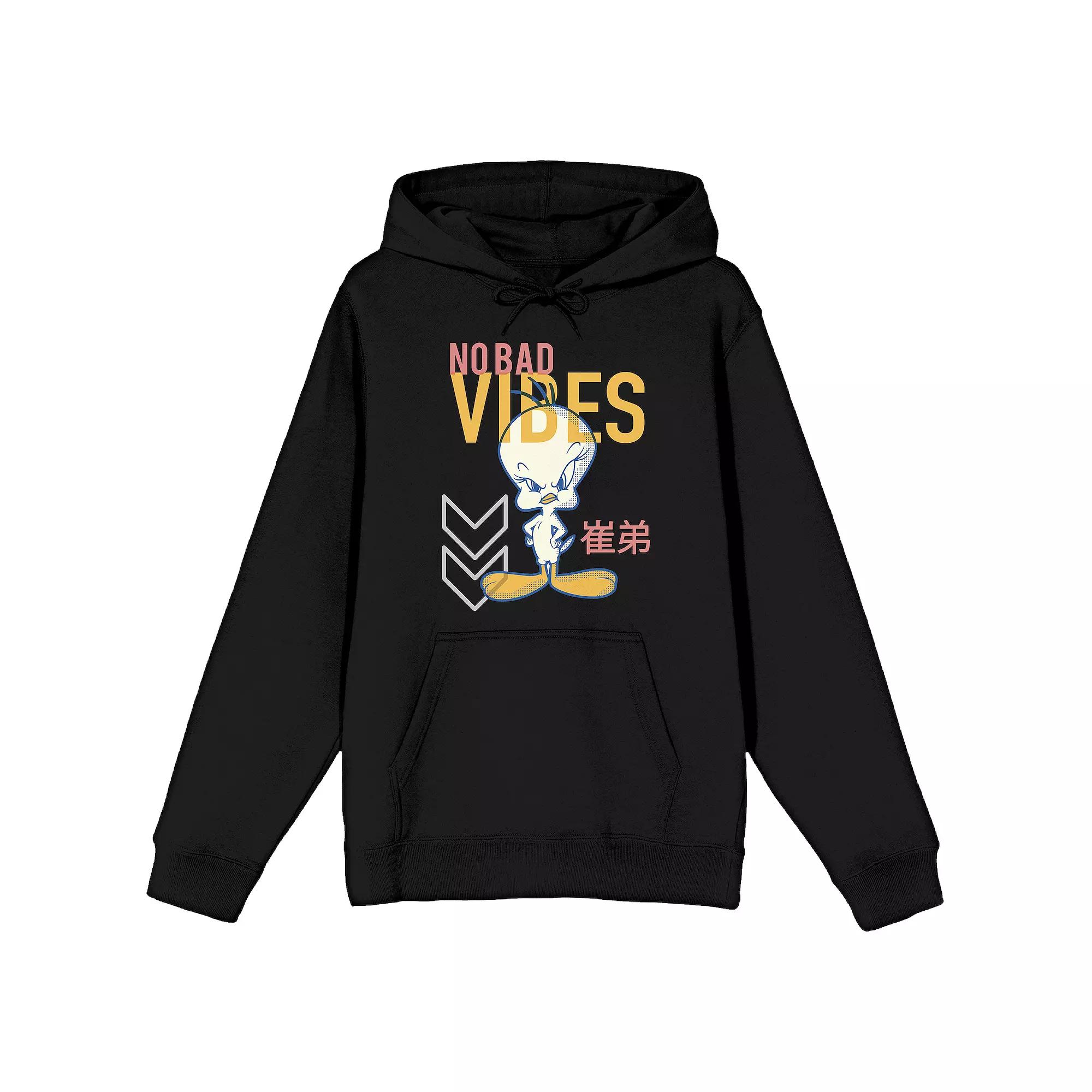 Men's Looney Tunes Tweety Bird Hooded Sweatshirt,  Product Image