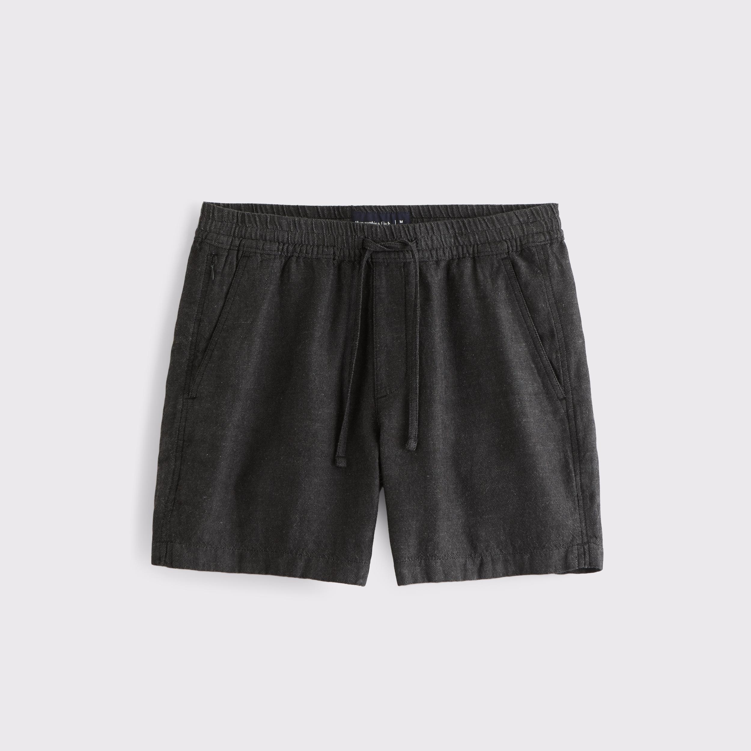 Textured Pull-On Short Product Image