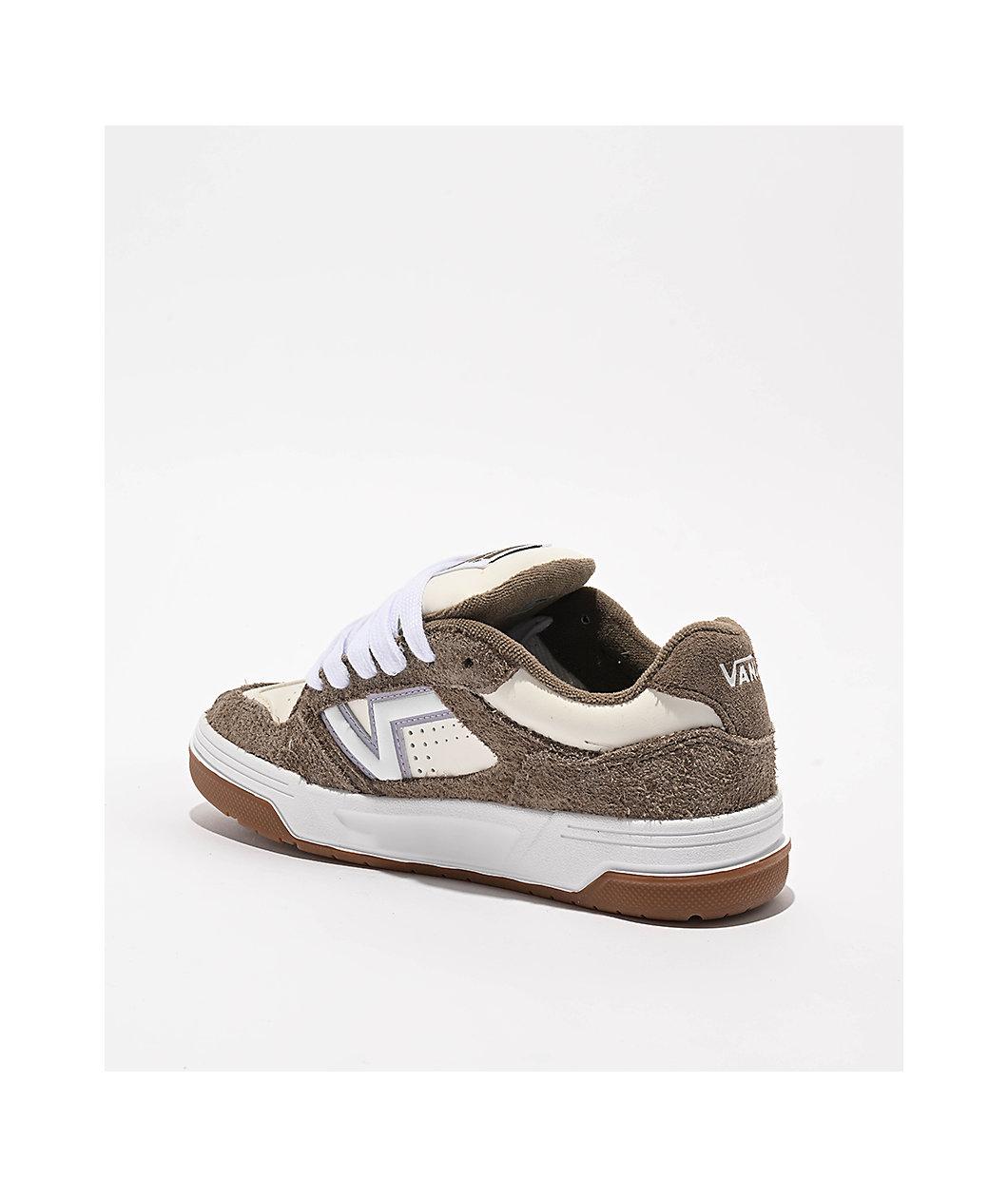 Vans Upland Tri-Tone Walnut Brown Skate Shoes Product Image