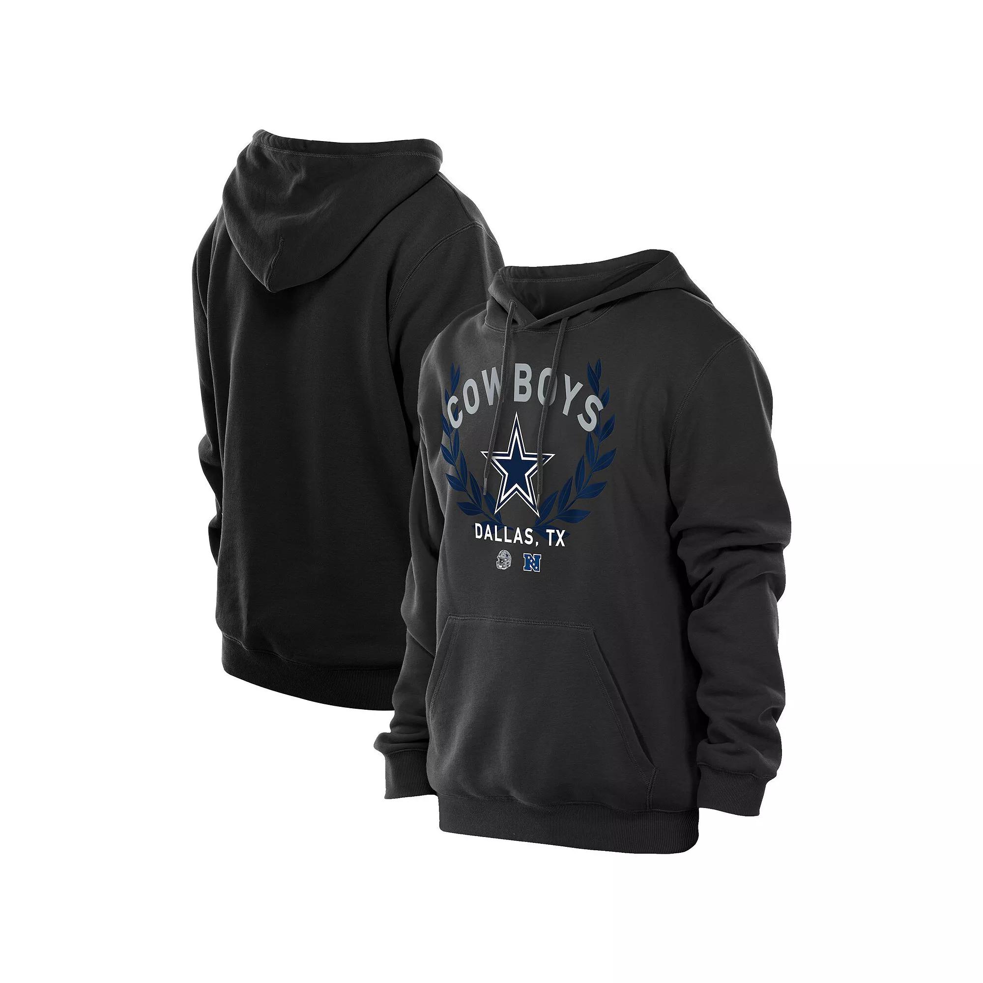 Men's New Era Black Dallas Cowboys 2025 NFL Draft Pullover Hoodie, Size: Large Product Image