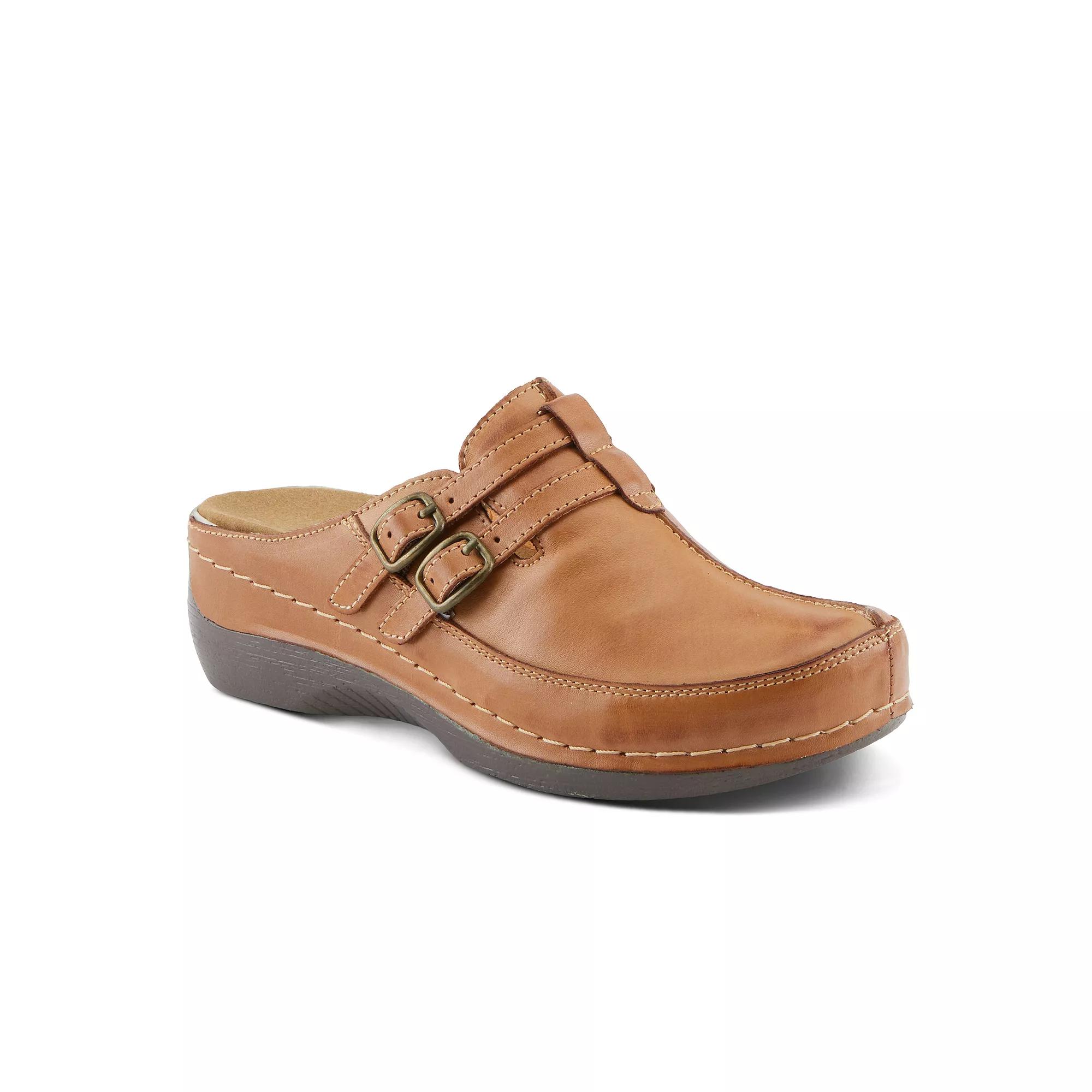 Spring Step Happy Women's Leather Clogs,  Product Image