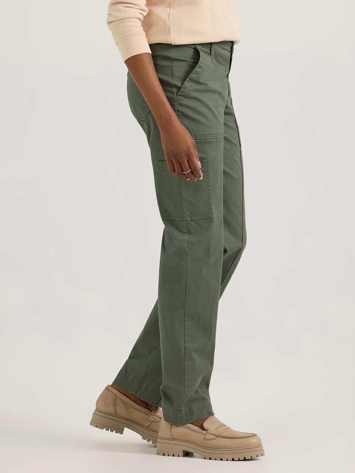 Women's Ultra Lux Comfort with Flex-to-Go Loose Utility Pant | Women's Pants | Lee® Product Image
