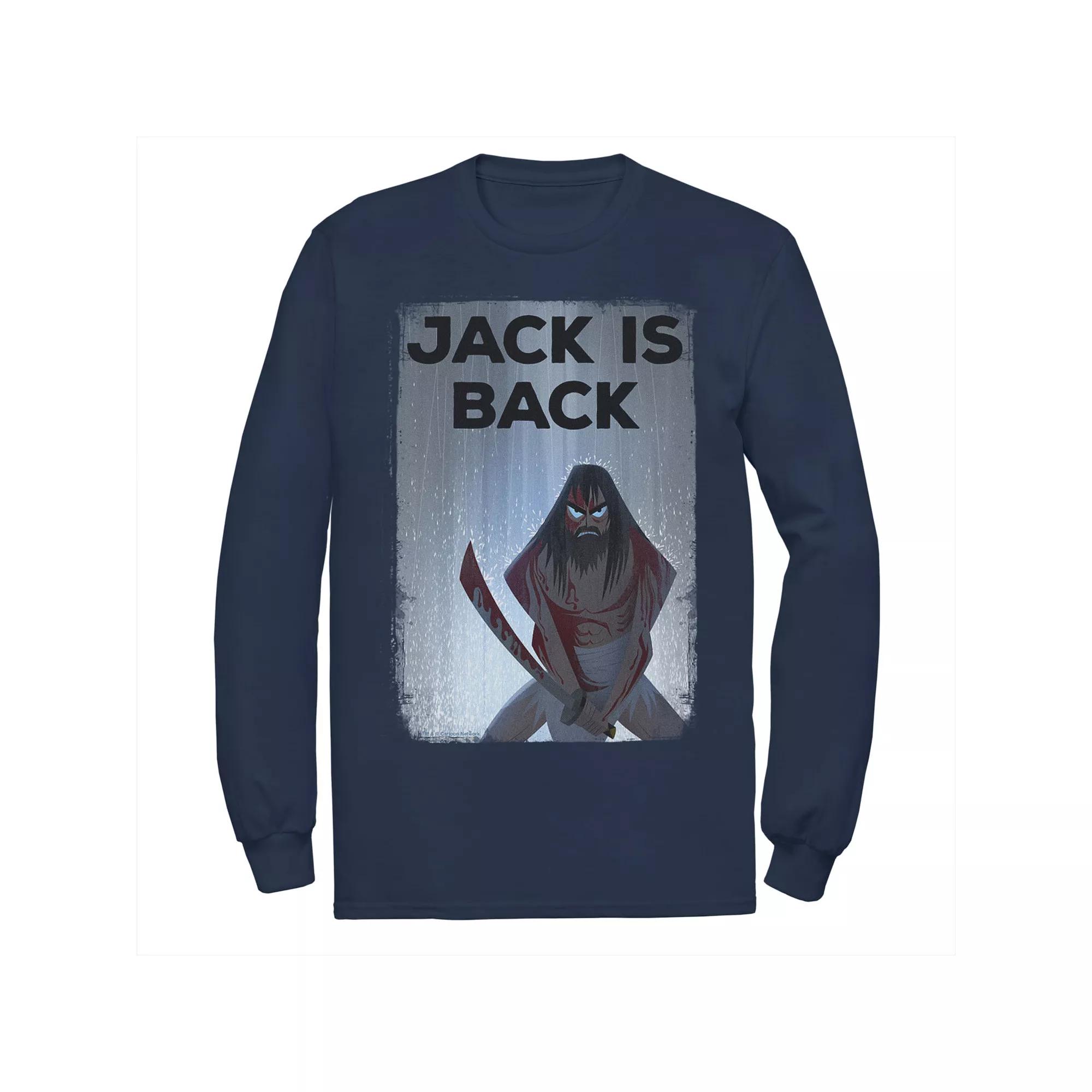 Men's Cartoon Network Samurai Jack The Jack Is Back Rainwaters Long Sleeve Tee,  Product Image