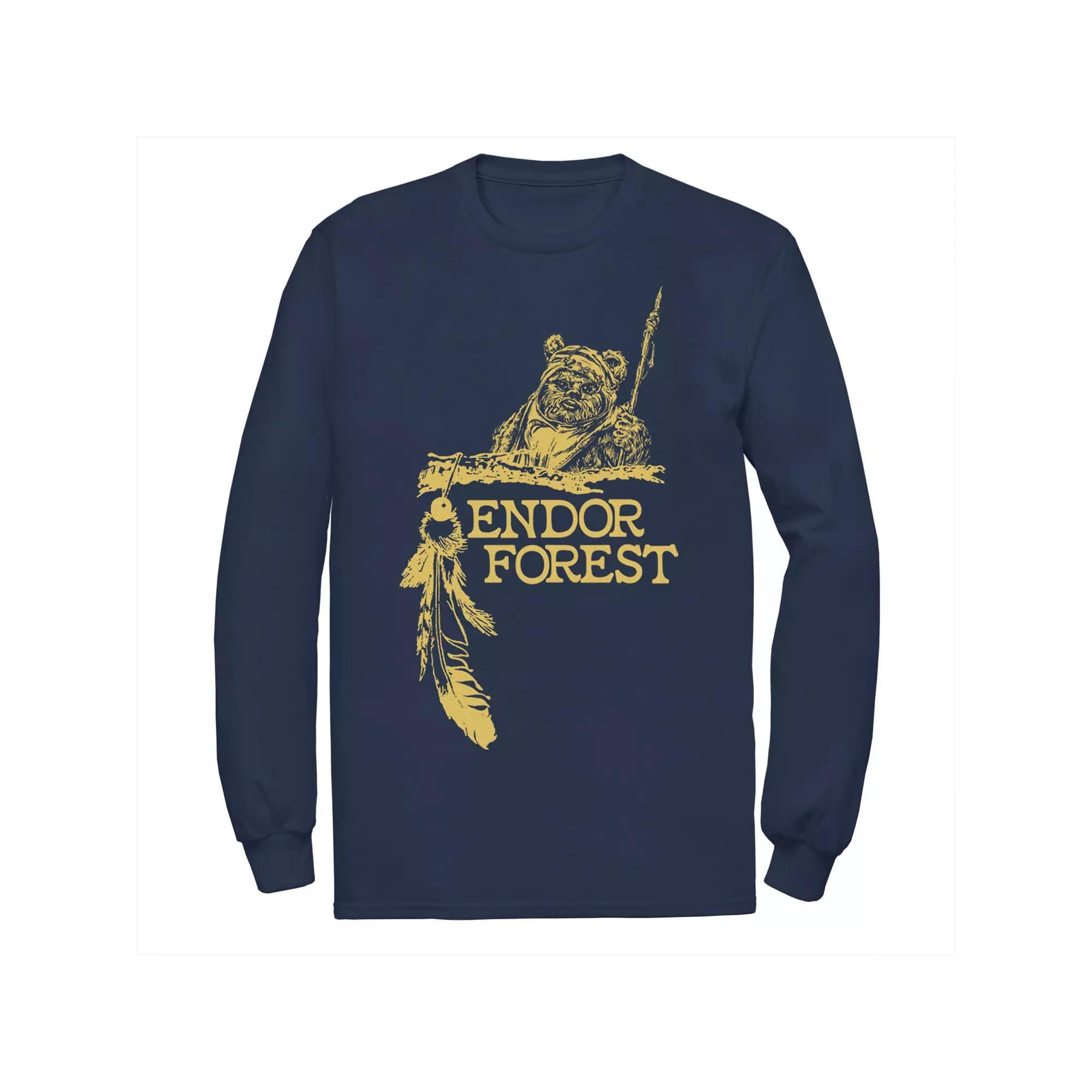 Men's Star Wars Ewok Endor Forest Tee,  Product Image