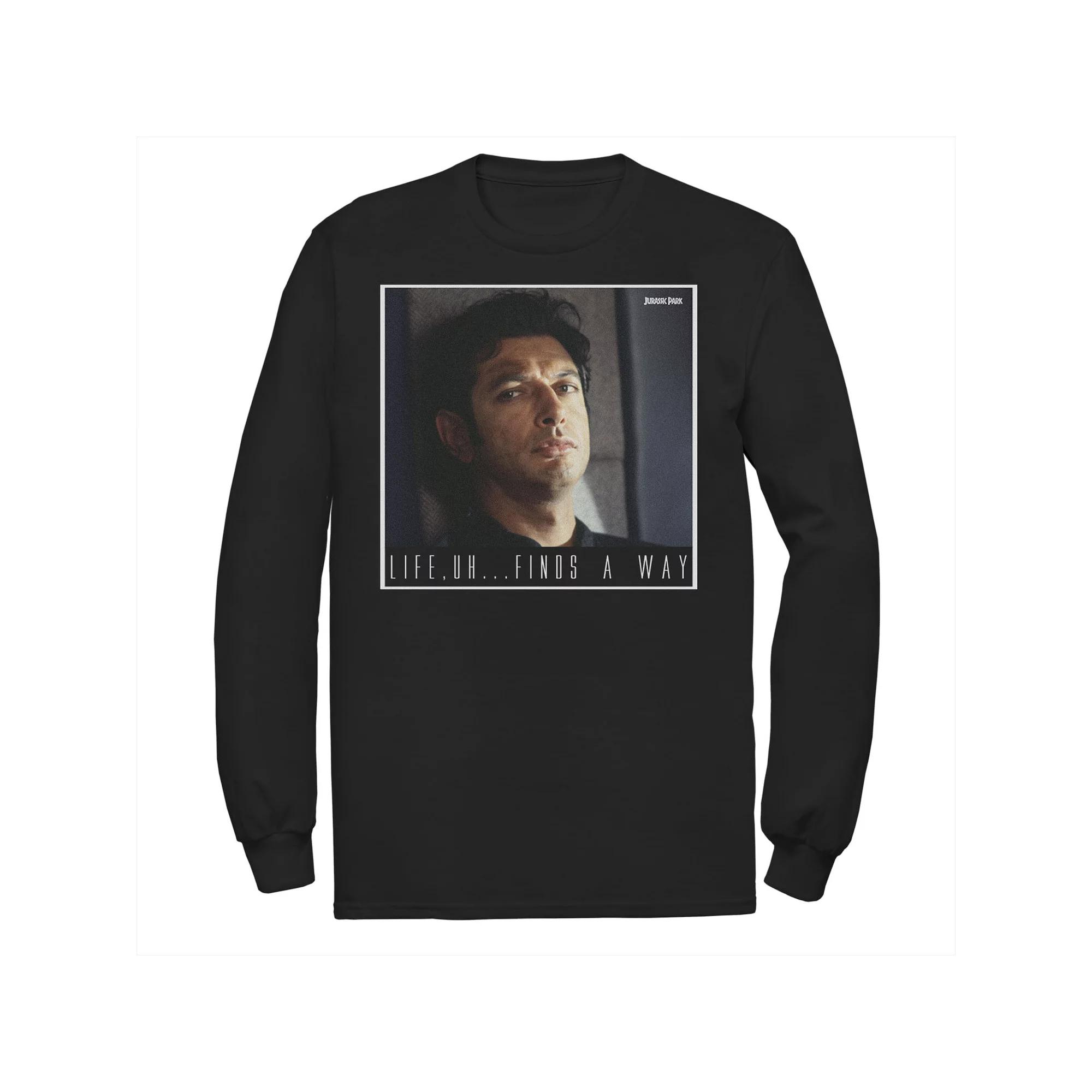 Men's Jurassic Park Ian Malcolm Life Finds A Way Tee,  Product Image