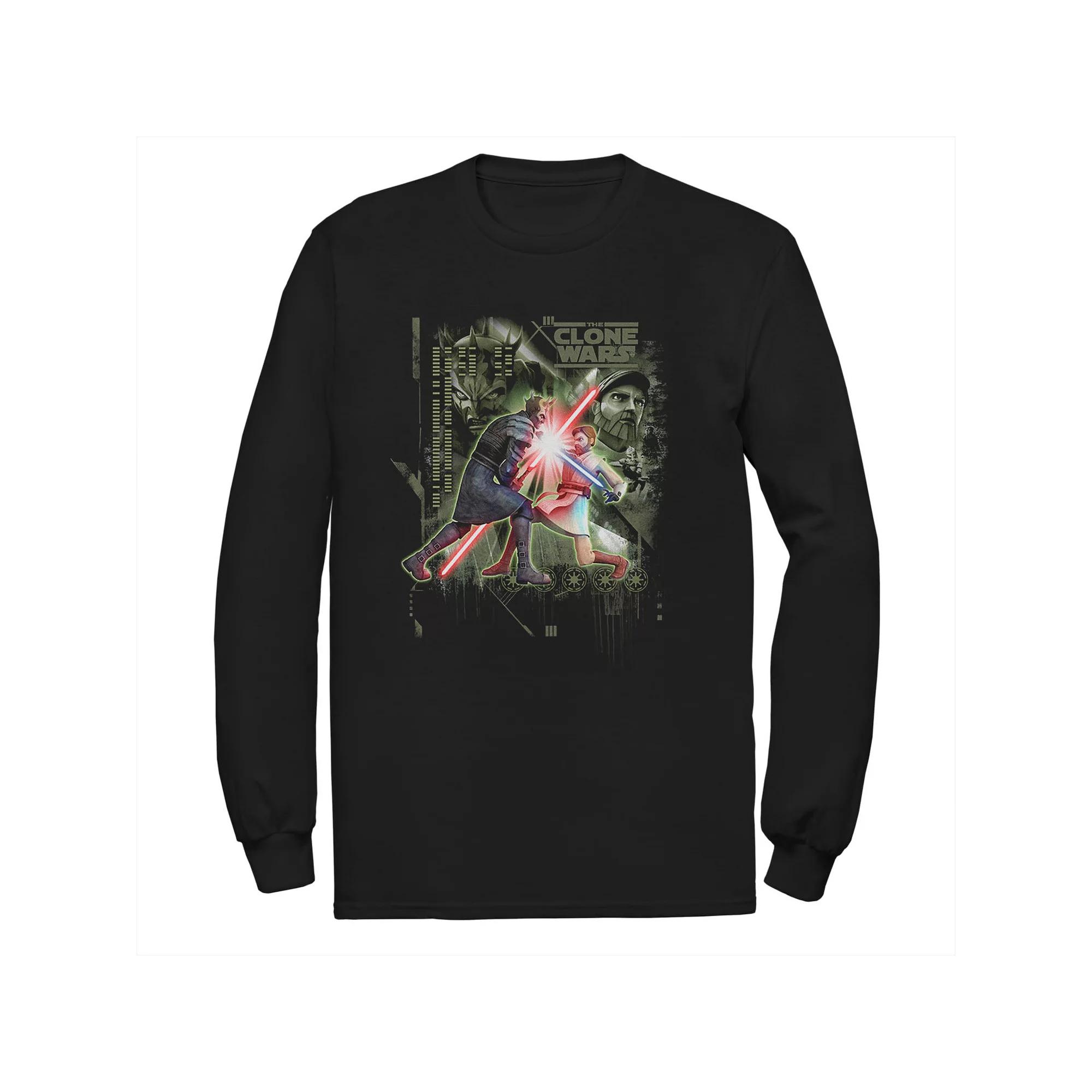 Men's Star Wars: The Clone Wars Lightsaber Duel Tee,  Product Image