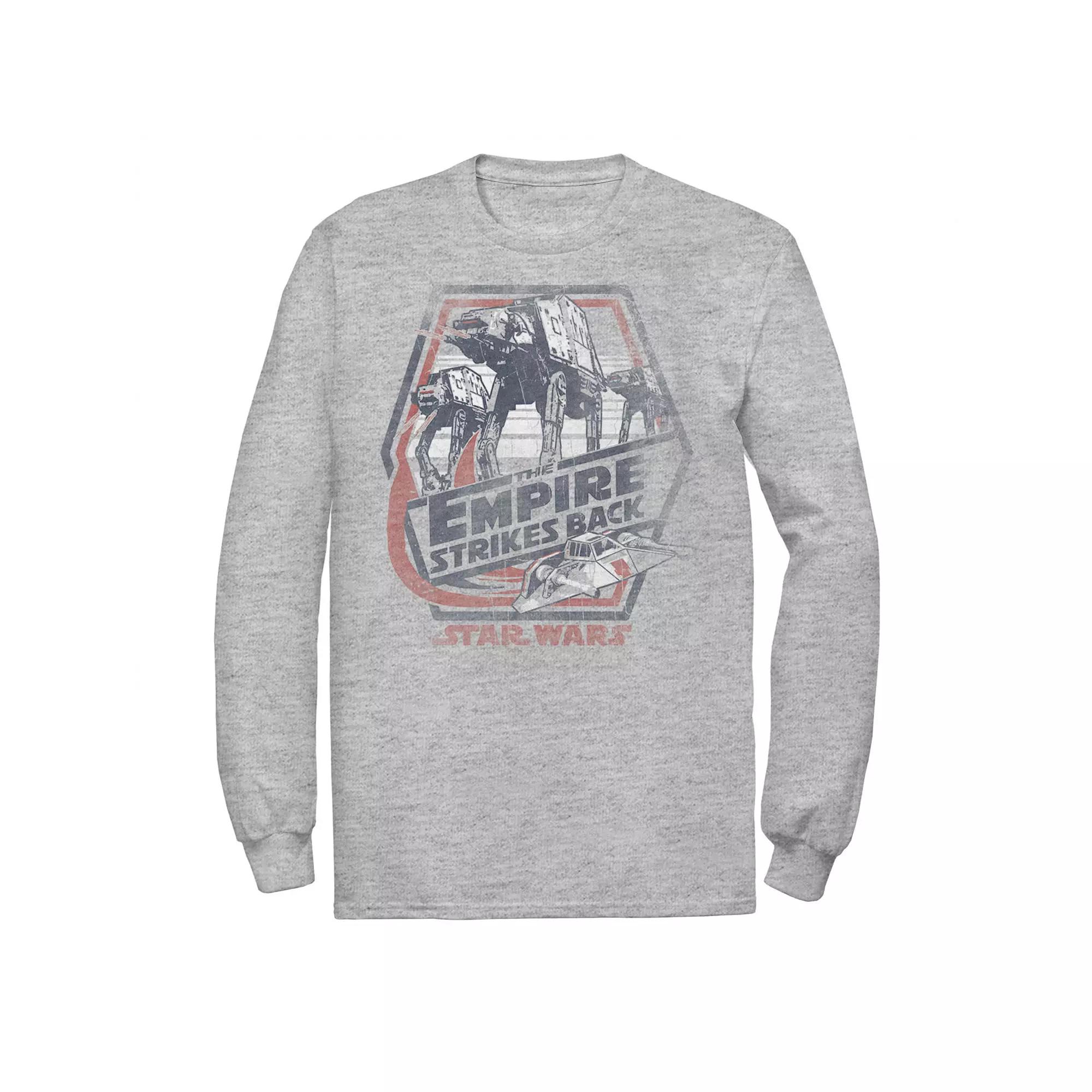 Big & Tall Star Wars The Empire Strikes Back Long Sleeve Tee, Men's,  Product Image